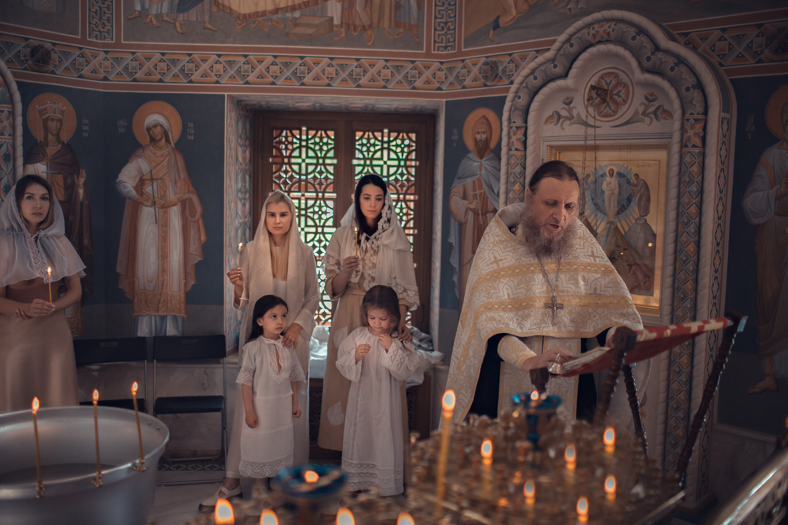 Крещение Ново-Тихвинский монастырь. Главная