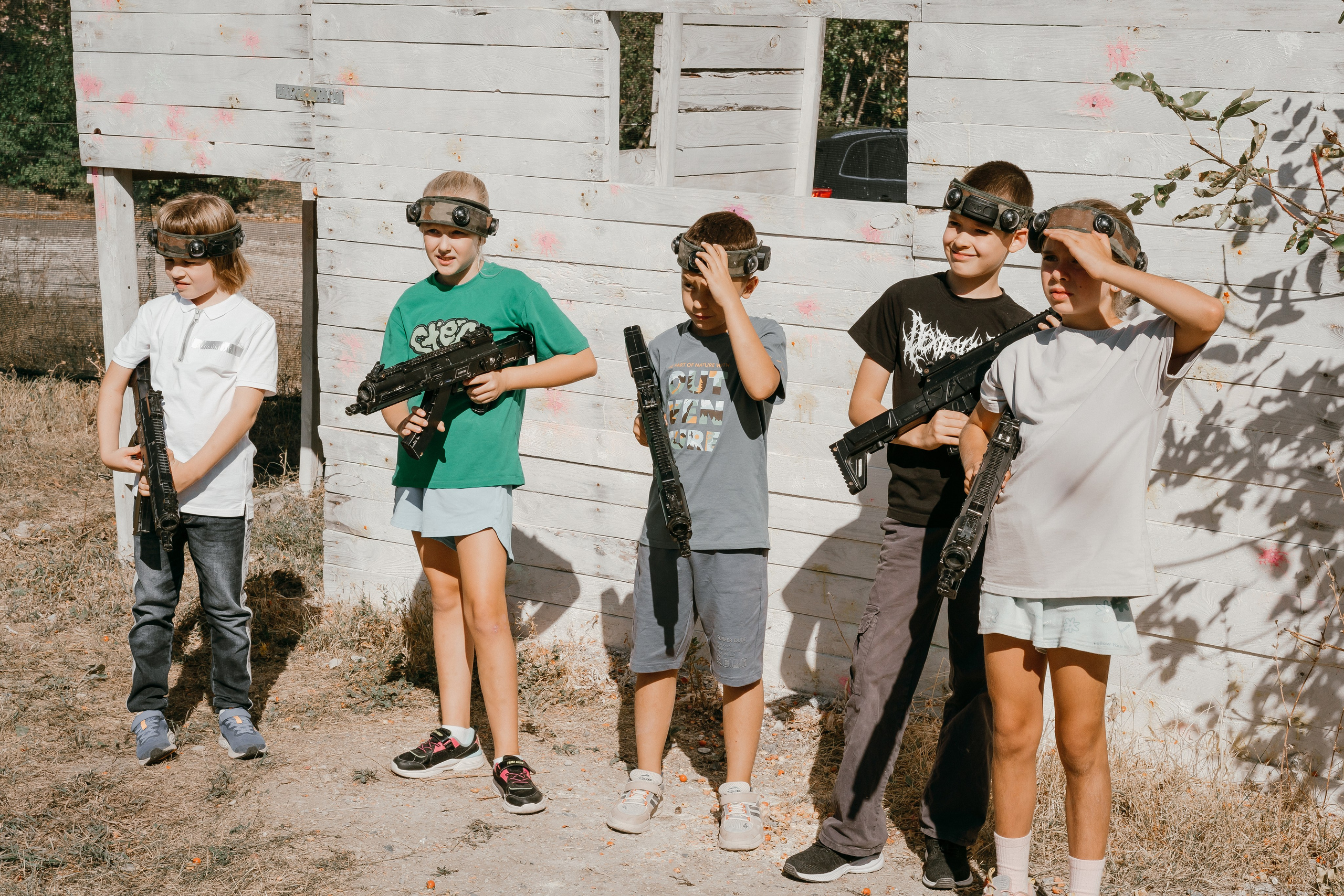 Репортаж: день рождения (лазертаг). Фотограф Шунова Саша