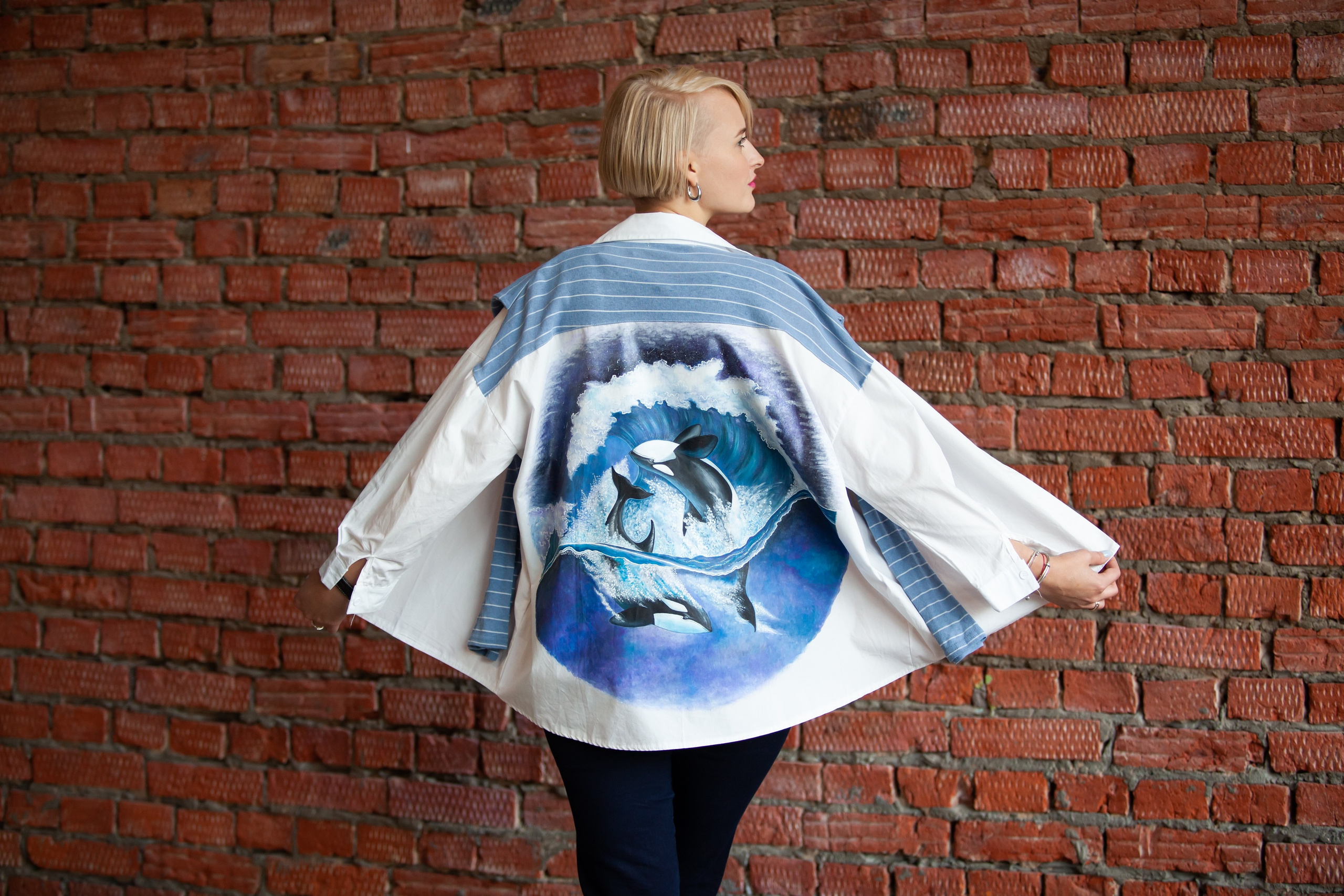 Студийные фотографии для художницы. Фотографы в Москве Светлана Устинова и Сергей Грачев