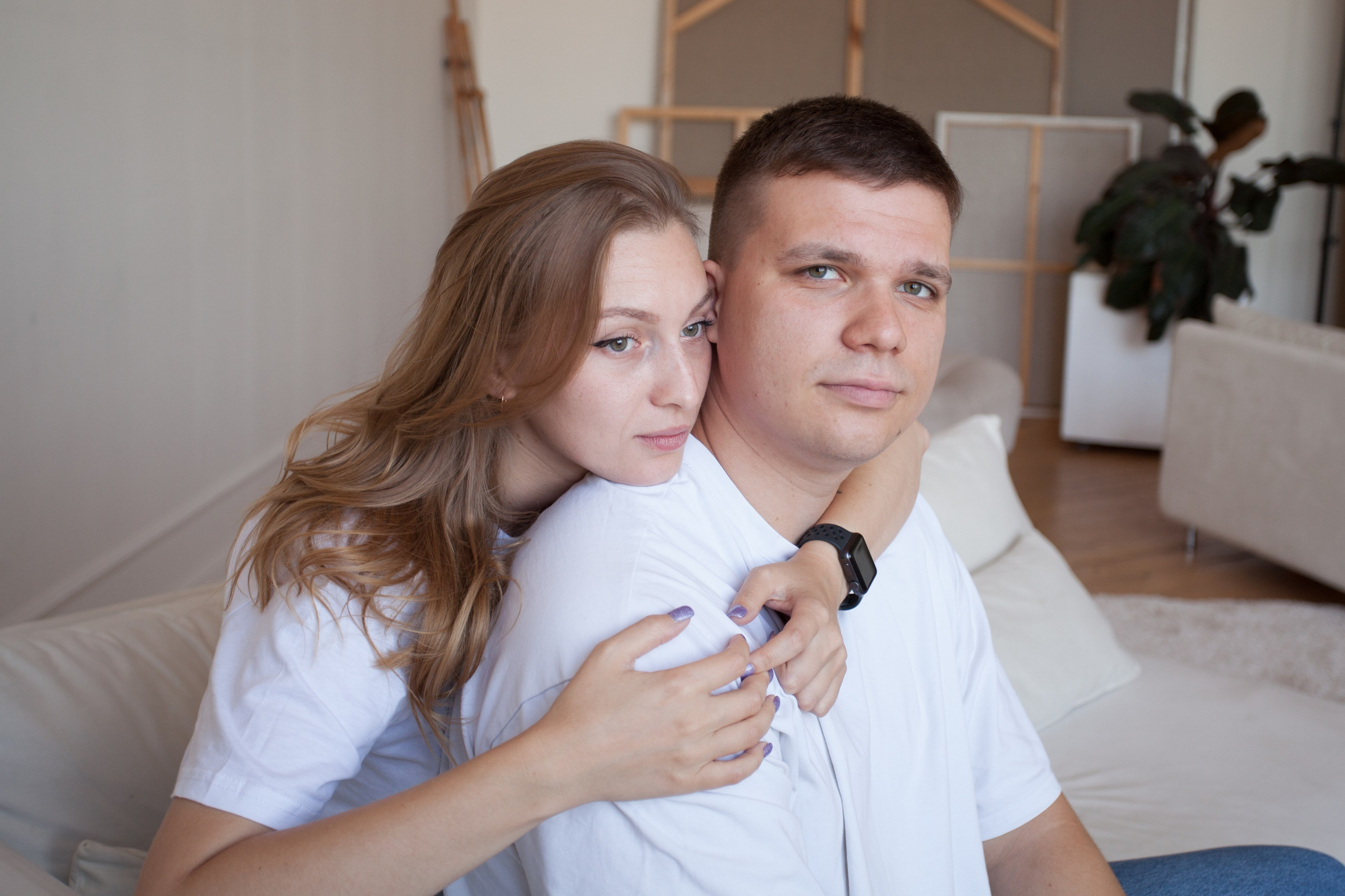 Женя и Кристина минимализм. Семейный и детский фотограф в Краснодаре Брусилова Марина