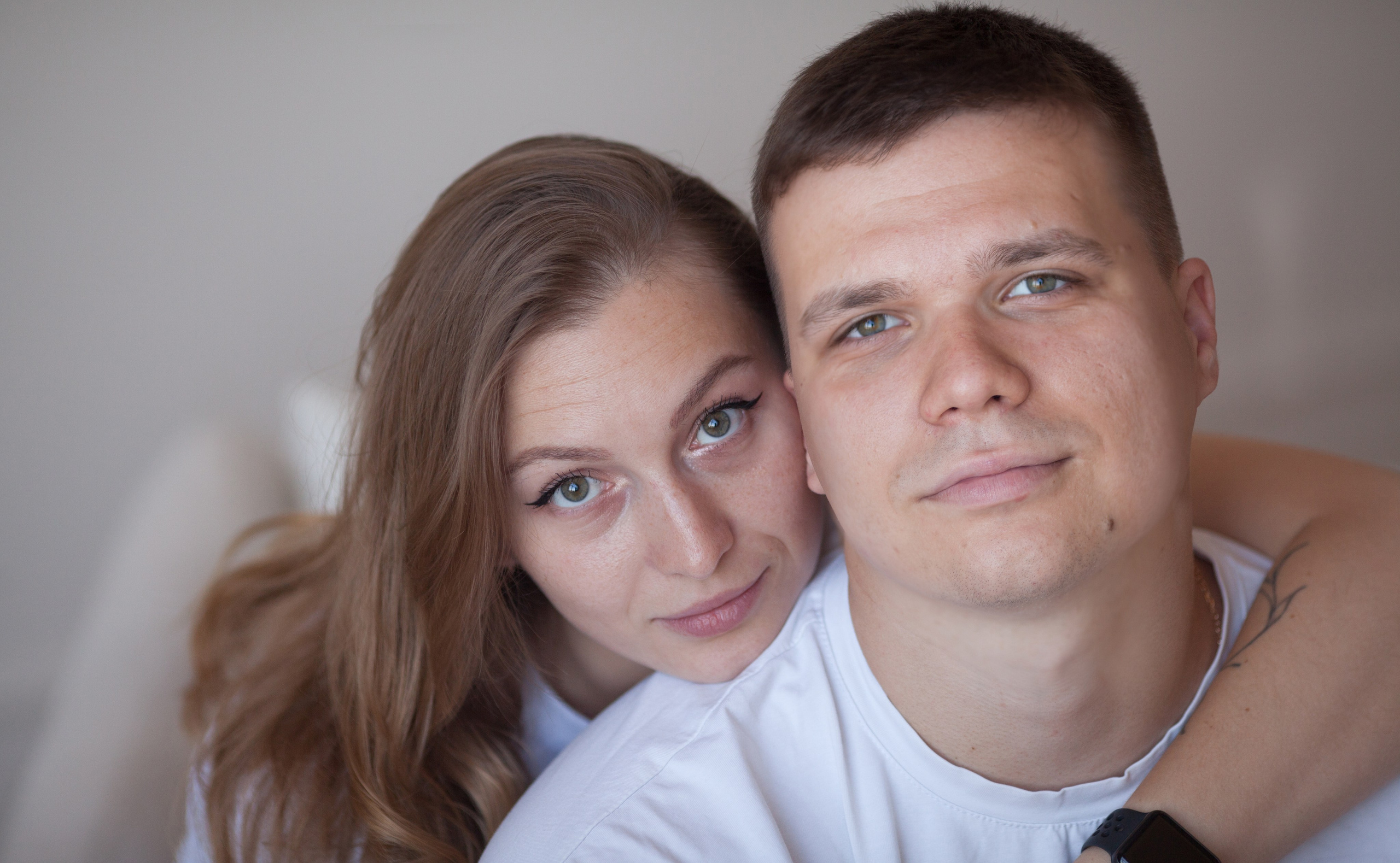 Женя и Кристина минимализм. Семейный и детский фотограф в Краснодаре Брусилова Марина