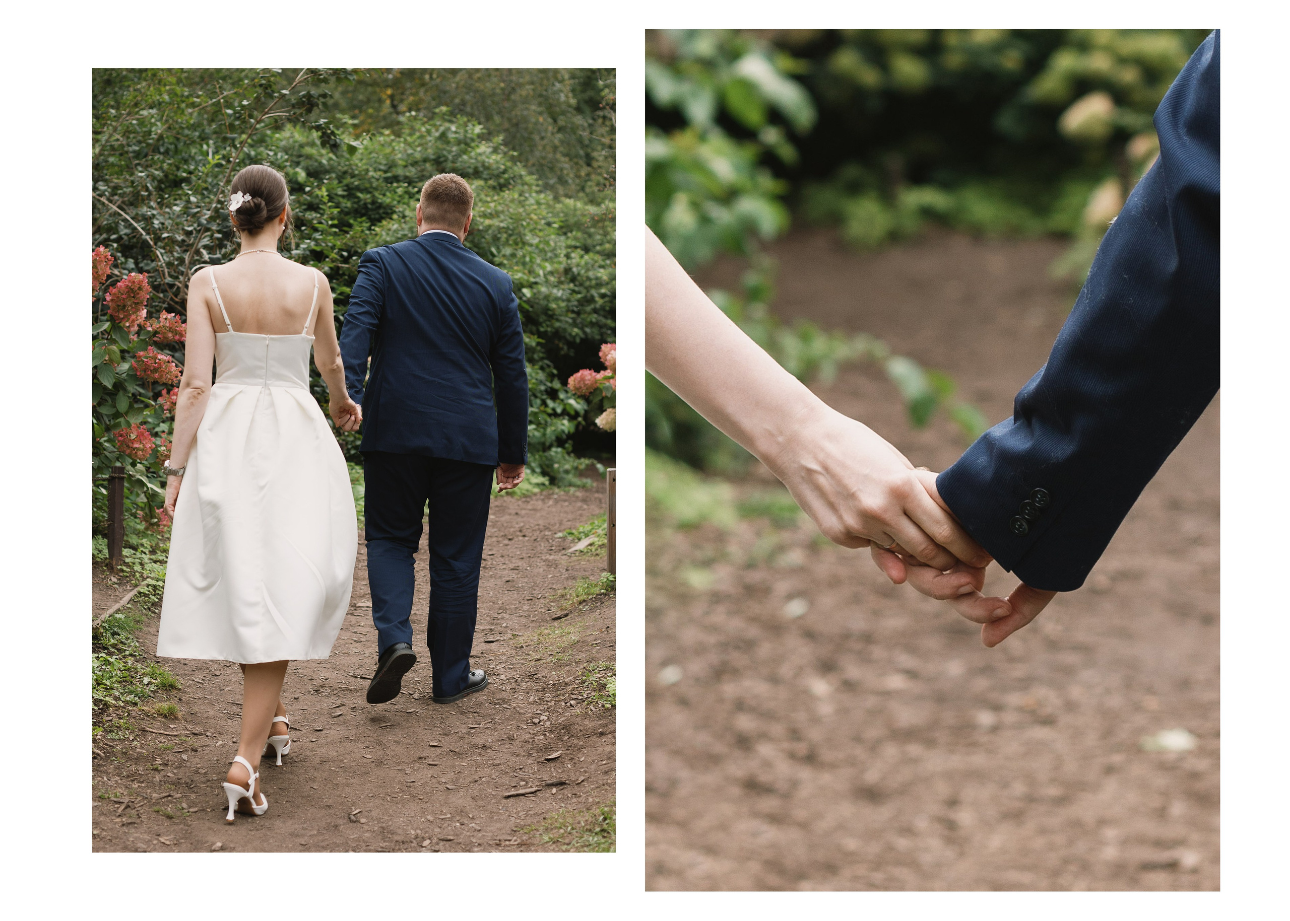 Свадебная фотосессия в Москве в Аптекарском огороде