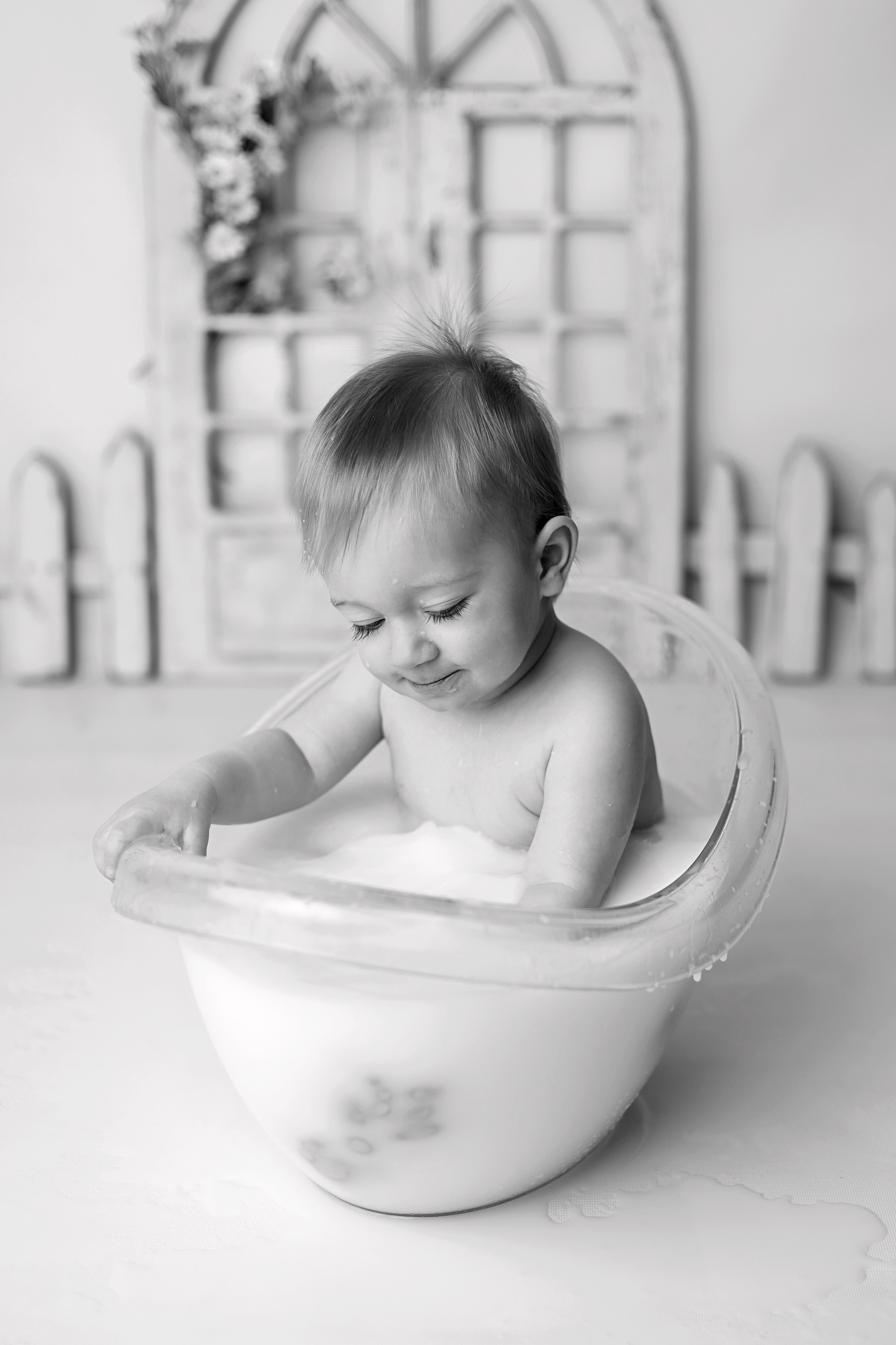 Кириллу 1 годик. Фотограф новорожденных Москва. Ньюборн фотограф Москва