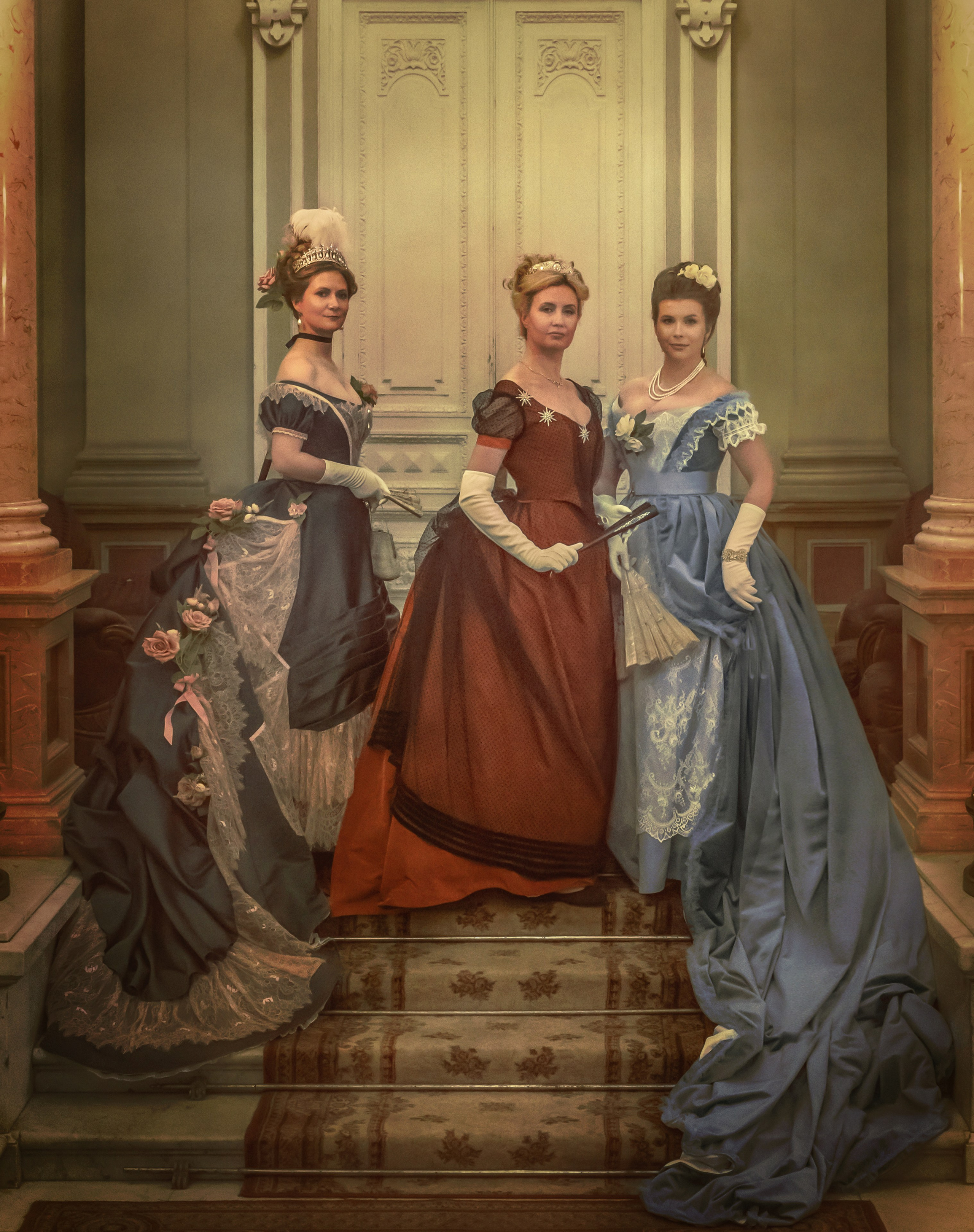 Исторический бал в усадьбе Стахеева. Сказочная галерея Юлии Горбуновой