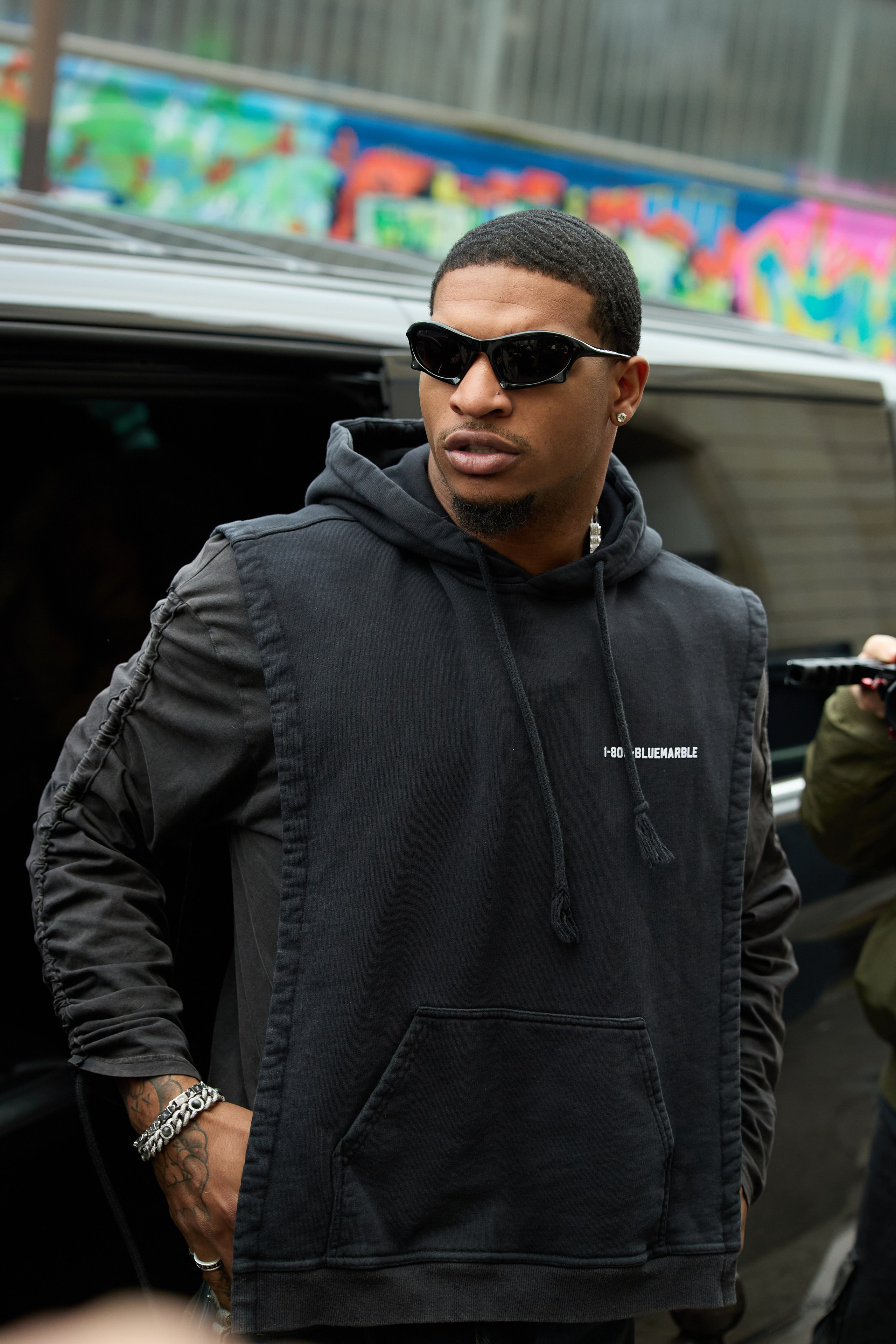 PFW MENSWEAR FALL/WINTER 25/26 BLUEMARBLE. Photographer in Milan Ivan Goncharov