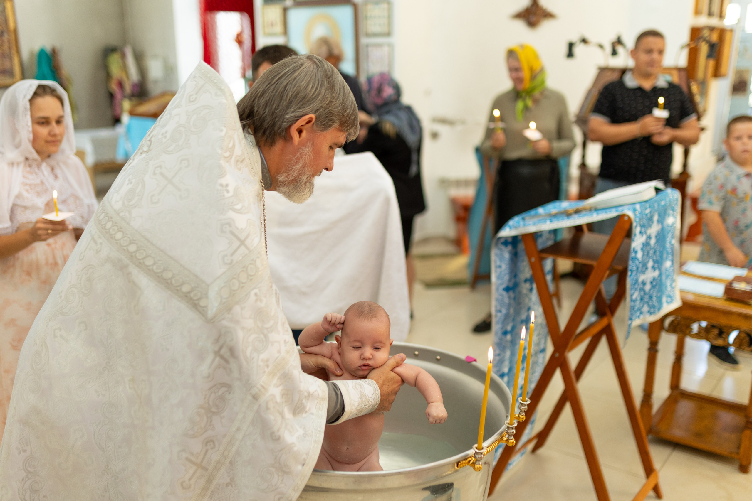 Крещение Артёма (все фото с таинсвта крещения). Фотограф новорожденных. Детский и семейный фотограф Марьяна Юдина
