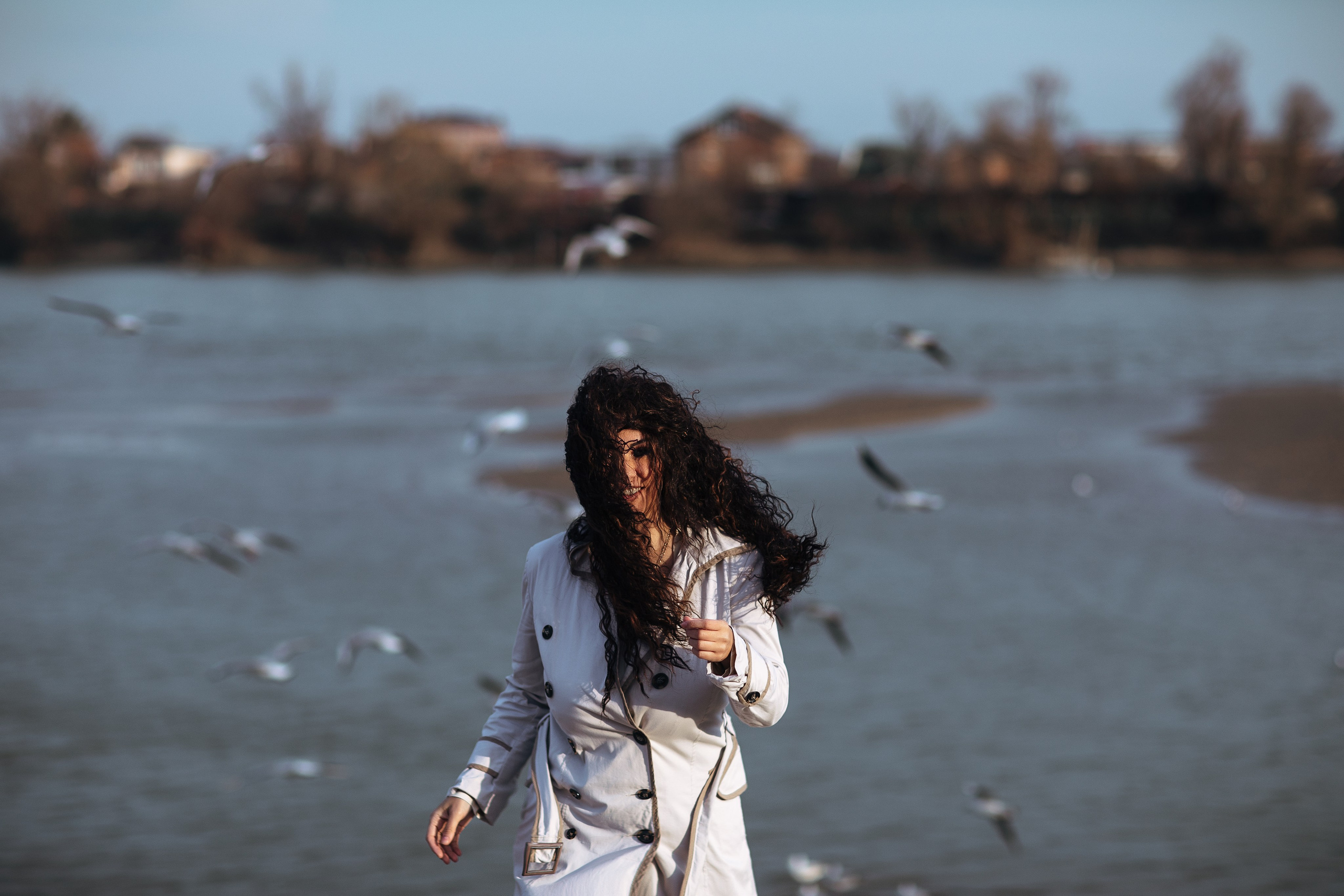 Фотосессия с чайками. Свадебный и семейный фотограф/видеограф в Краснодаре Наталья Осинская