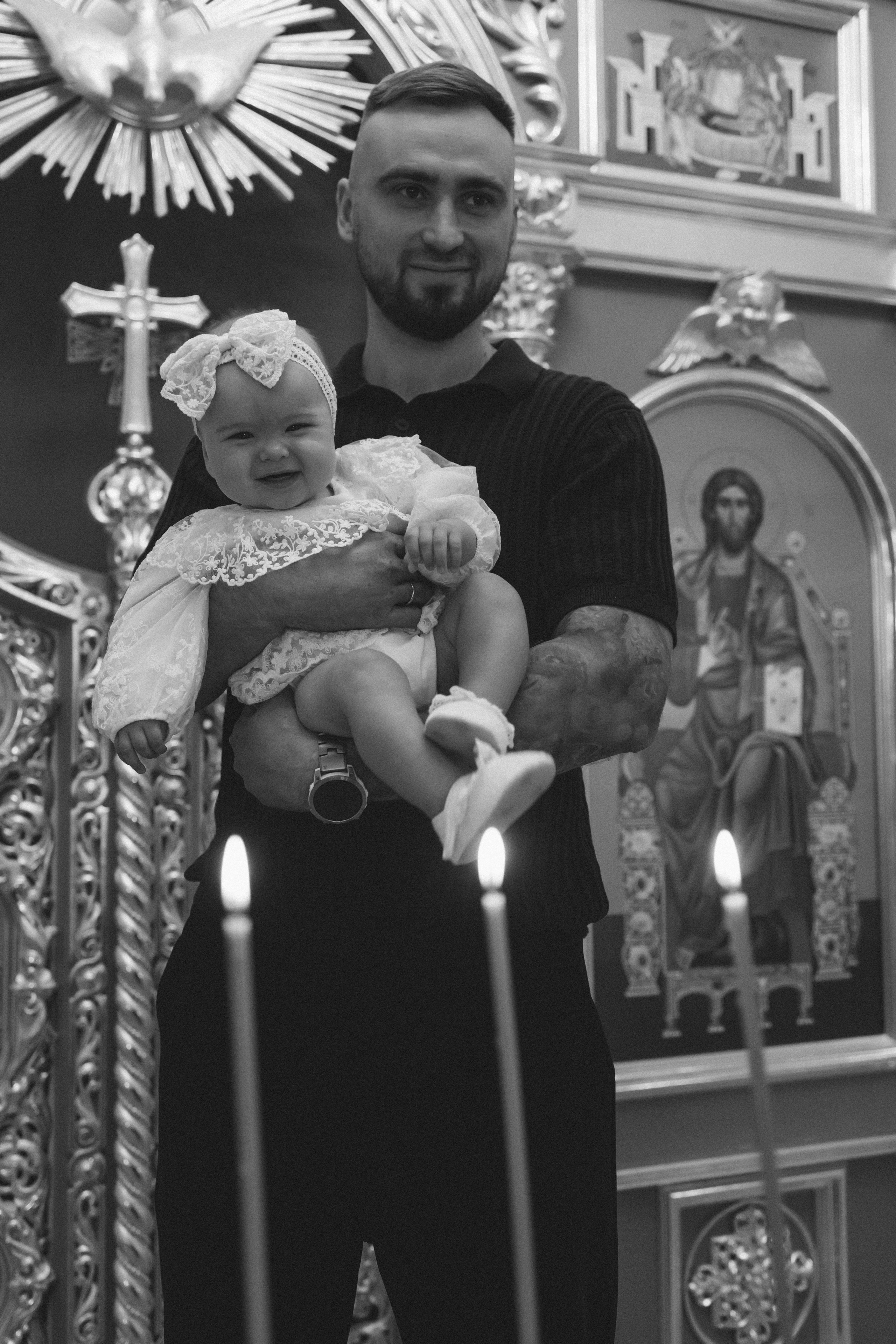 Крещении Мии. Фотограф Ирина Панина