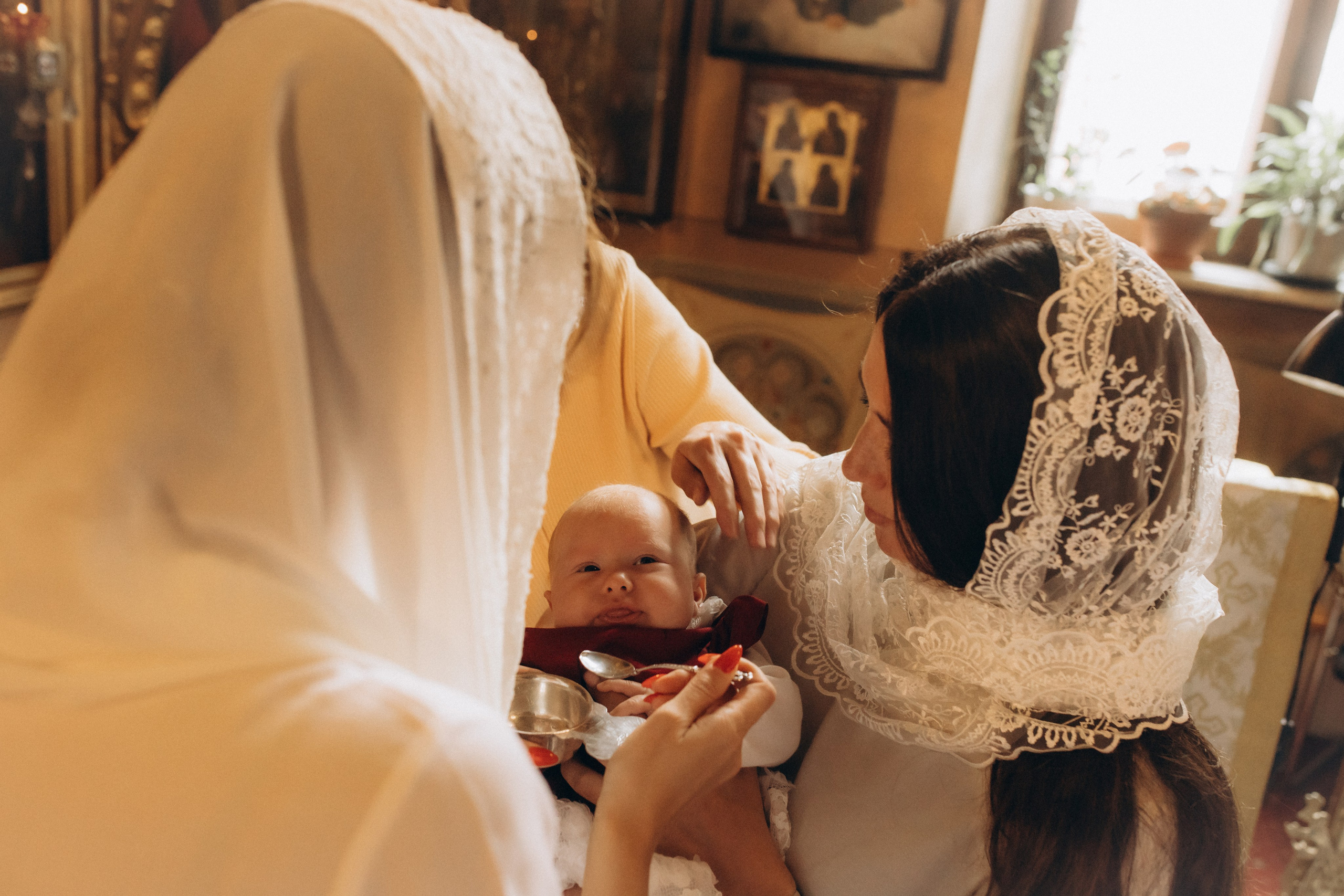 Таинство Крещения Дианы. Семейный фотограф Москва Наталия Осьмакова