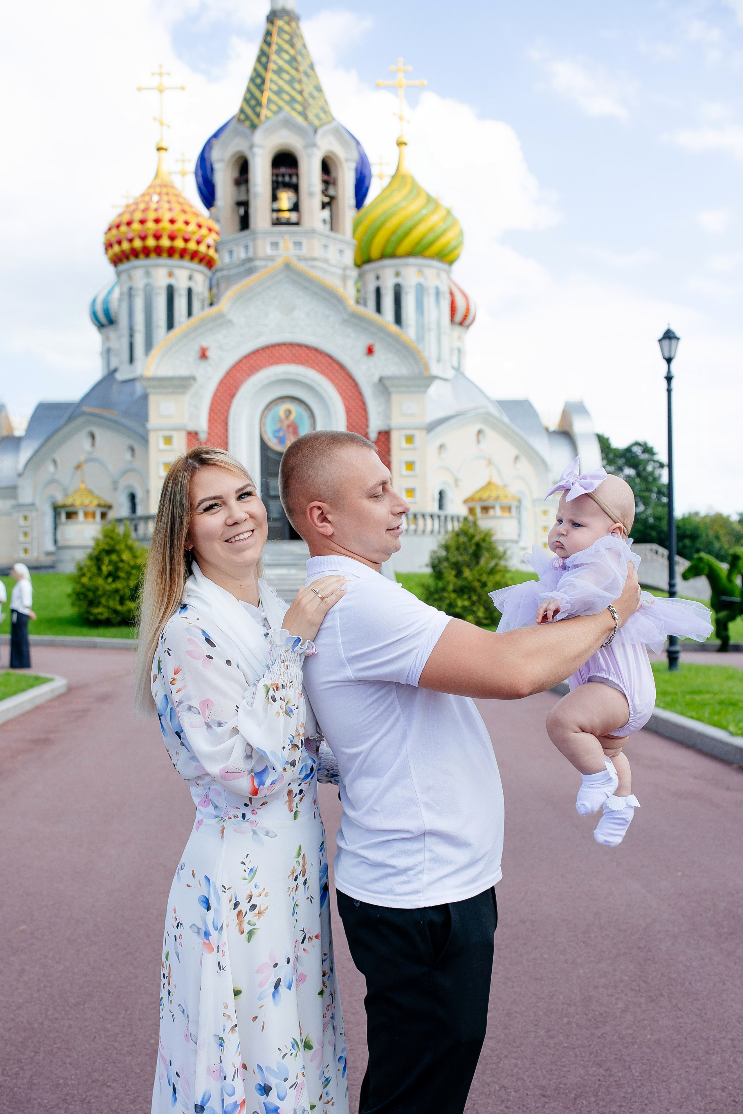 Крещение Полины. Семейный и детский фотограф в Москве Александра Мак