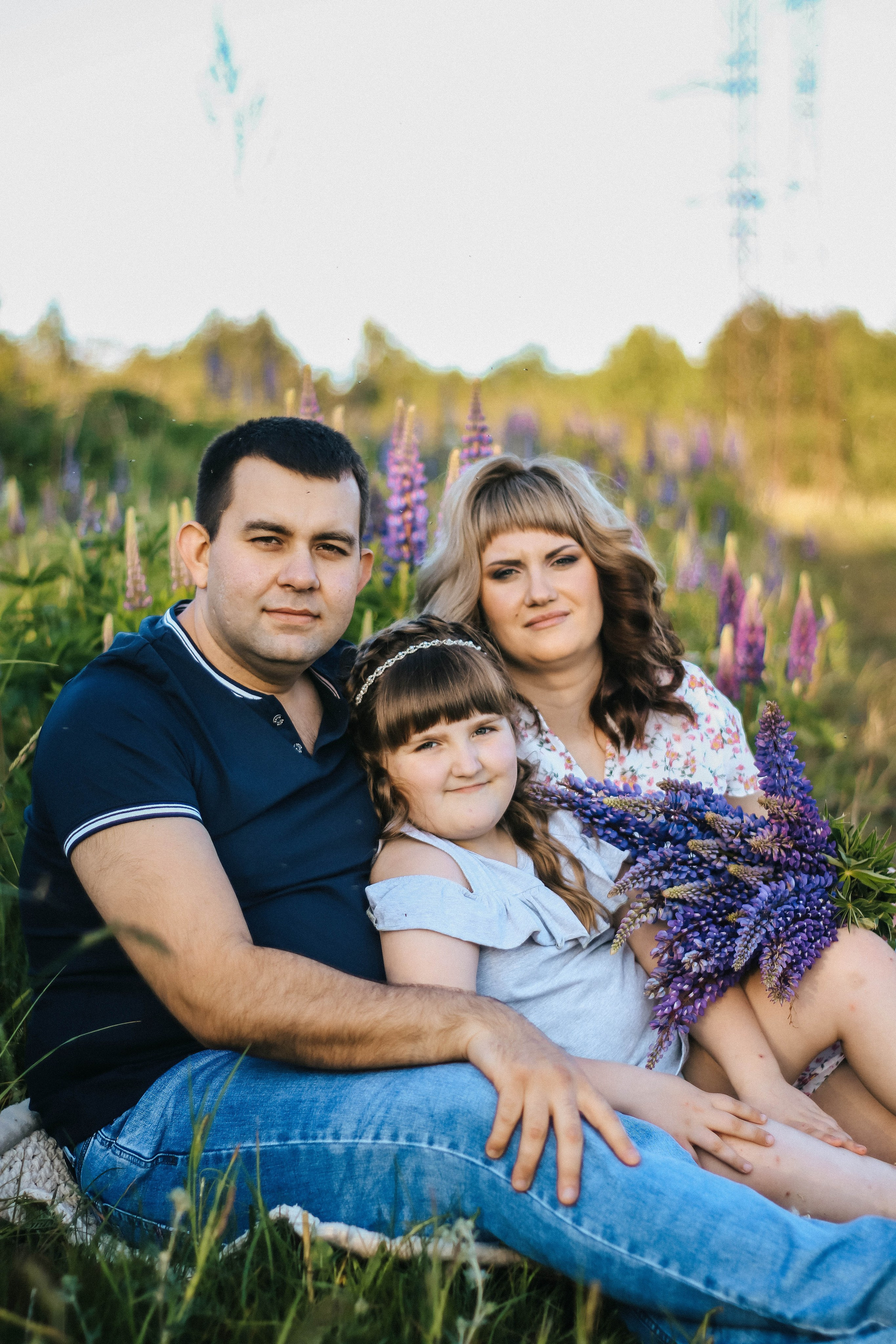 Семья Полянских. Фотограф Дарья Маташкова