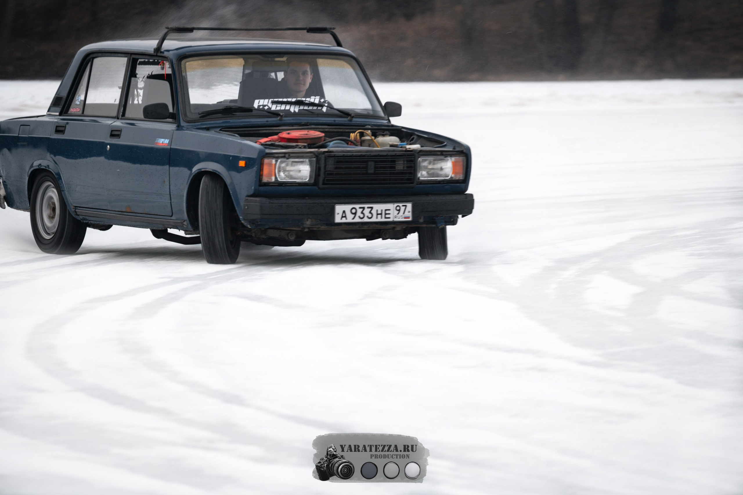 Тренировочный день на ледовой трассе. Yaratezza production