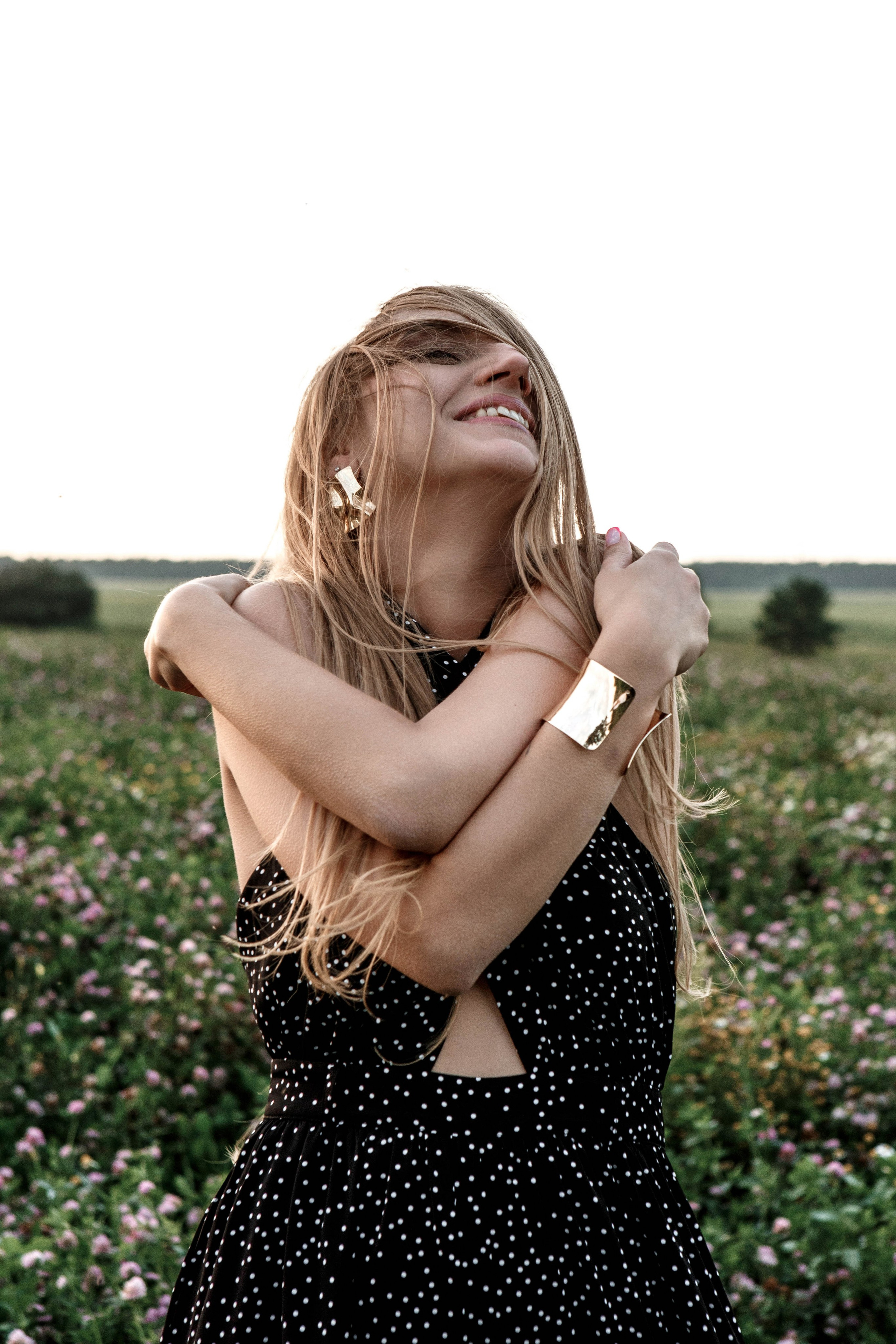 В поле. Фотограф Екатерина Голицына