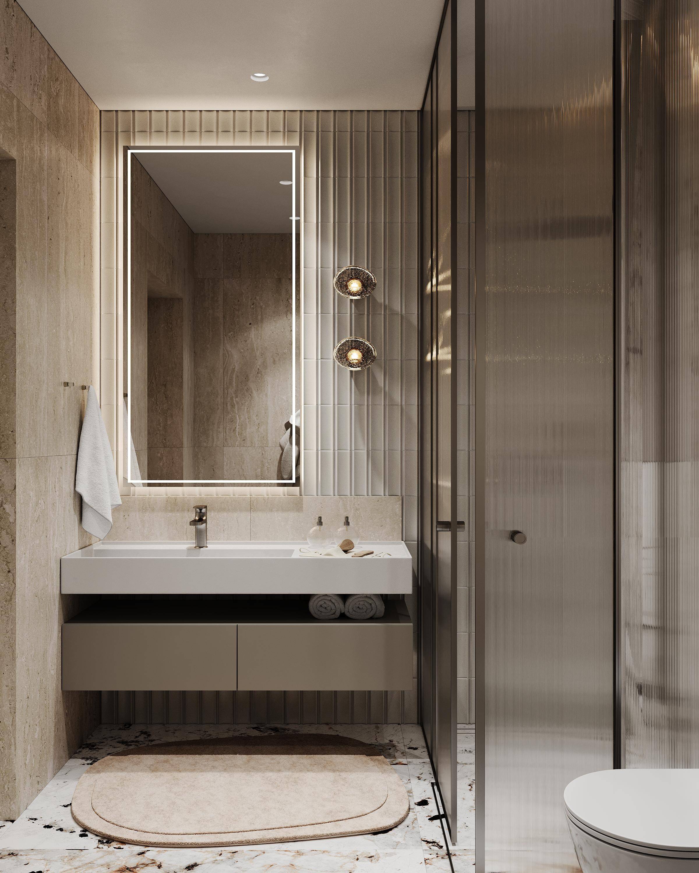 Детский санузел. Дизайнер интерьера Еремина Юлия