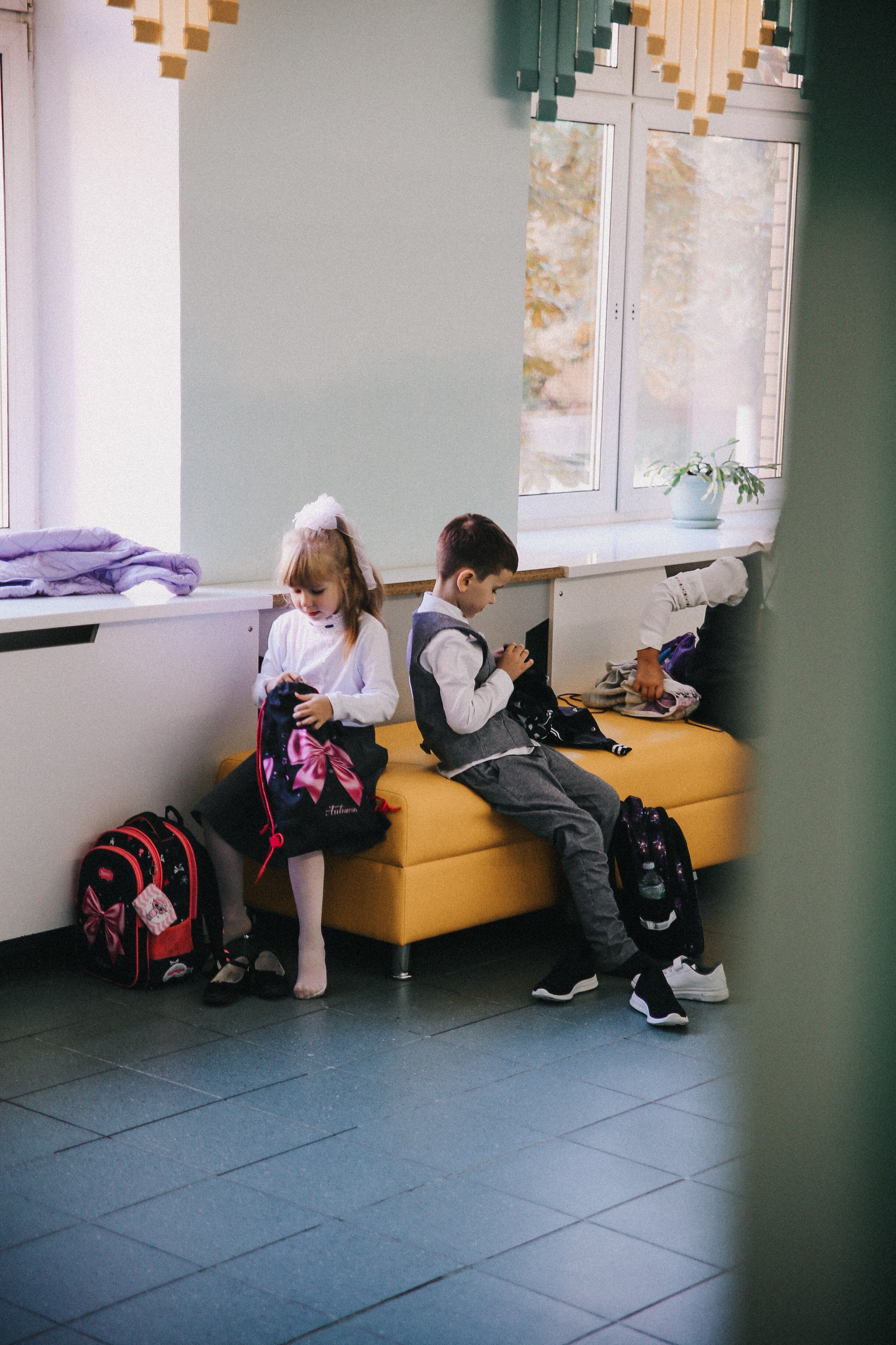 Первоклашки. Фотограф в Серпухове и Тарусе Ксения Царёва