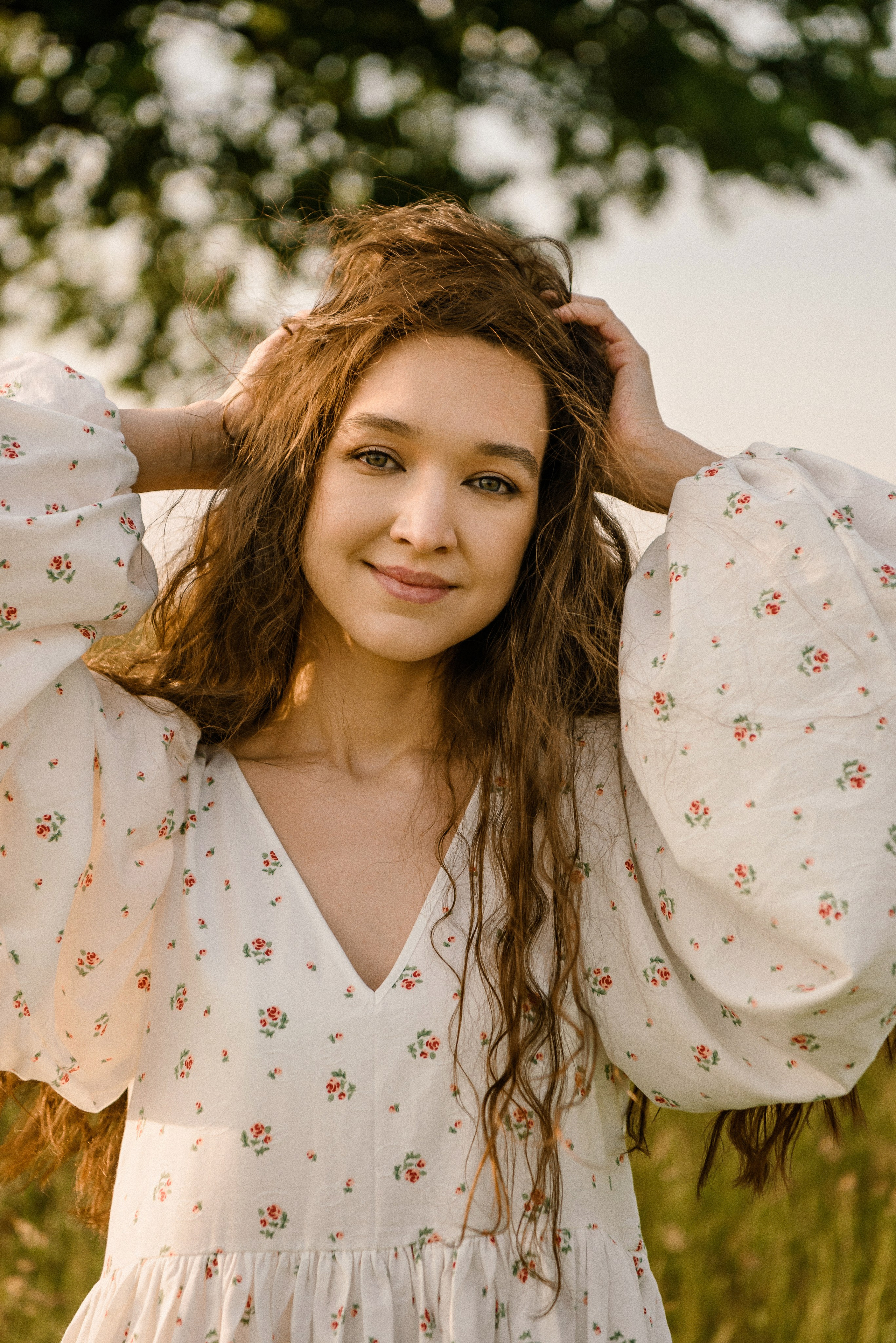 Лиза и Лёша в поле. Свадебный фотограф в Санкт-Петербурге София Шубик