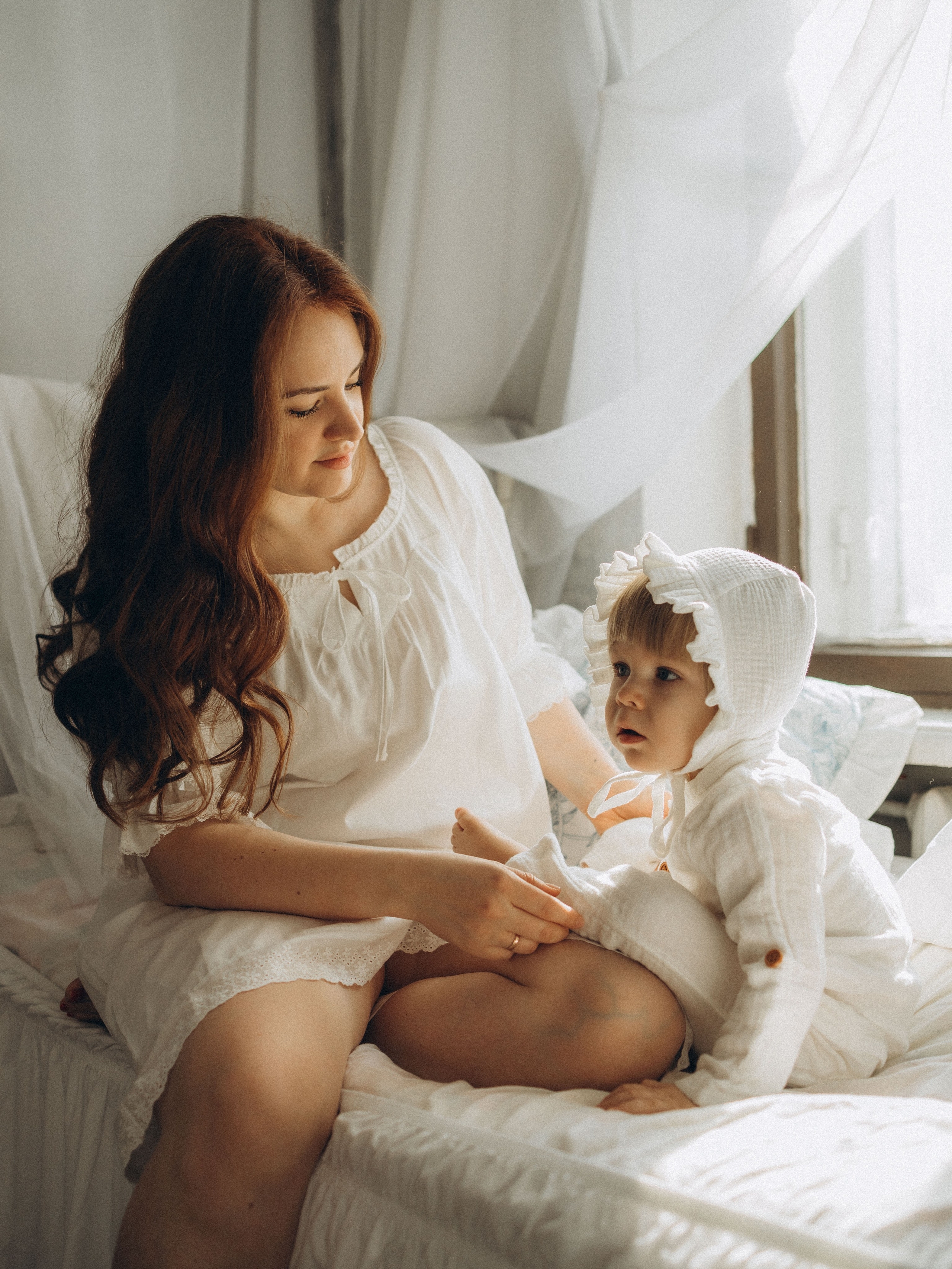 Мама и сын. Фотограф Дарья Соколовская