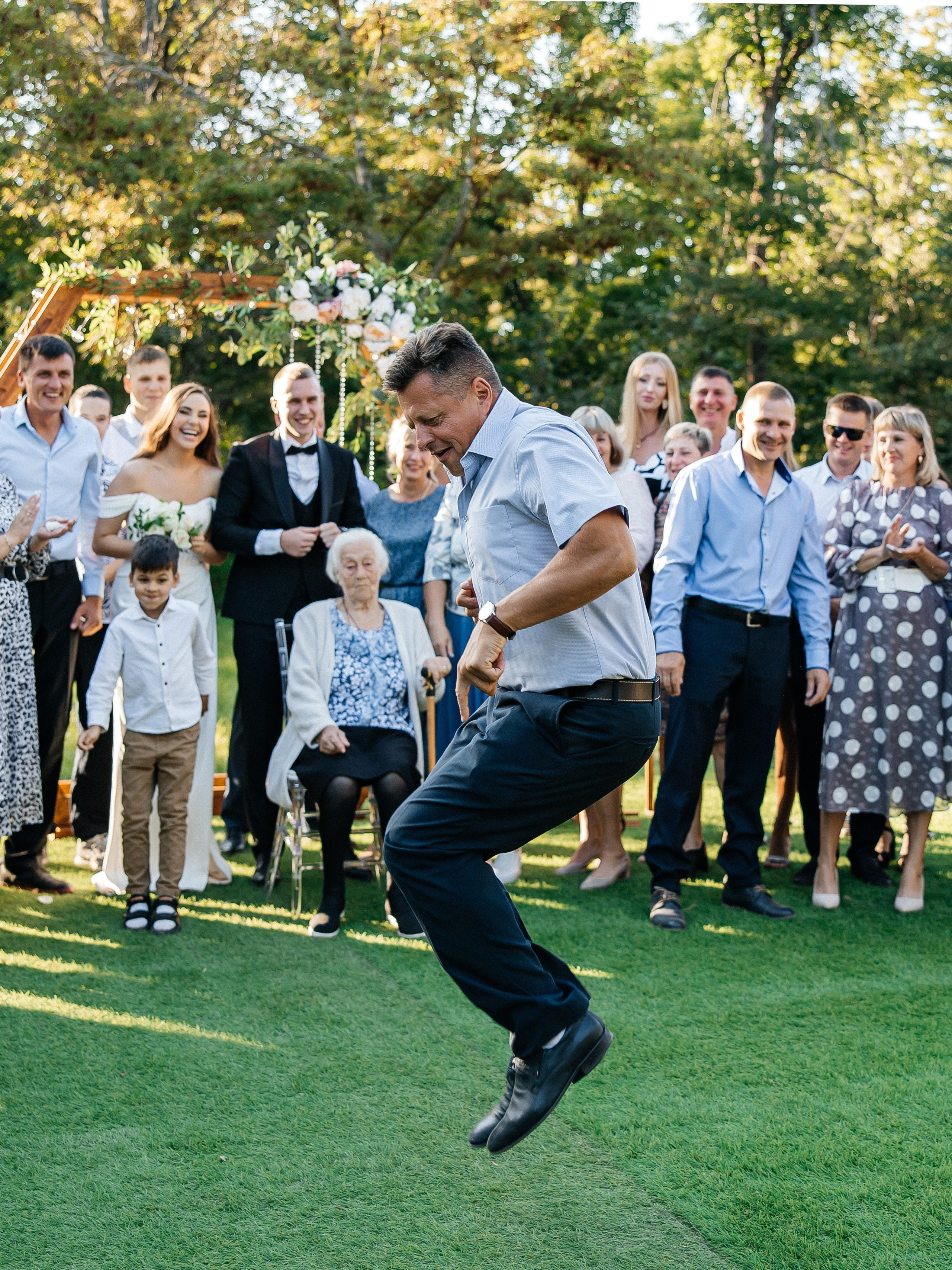 Свадьба на открытом воздухе. Свадебный и семейный фотограф в Москве Олеся Подколзина