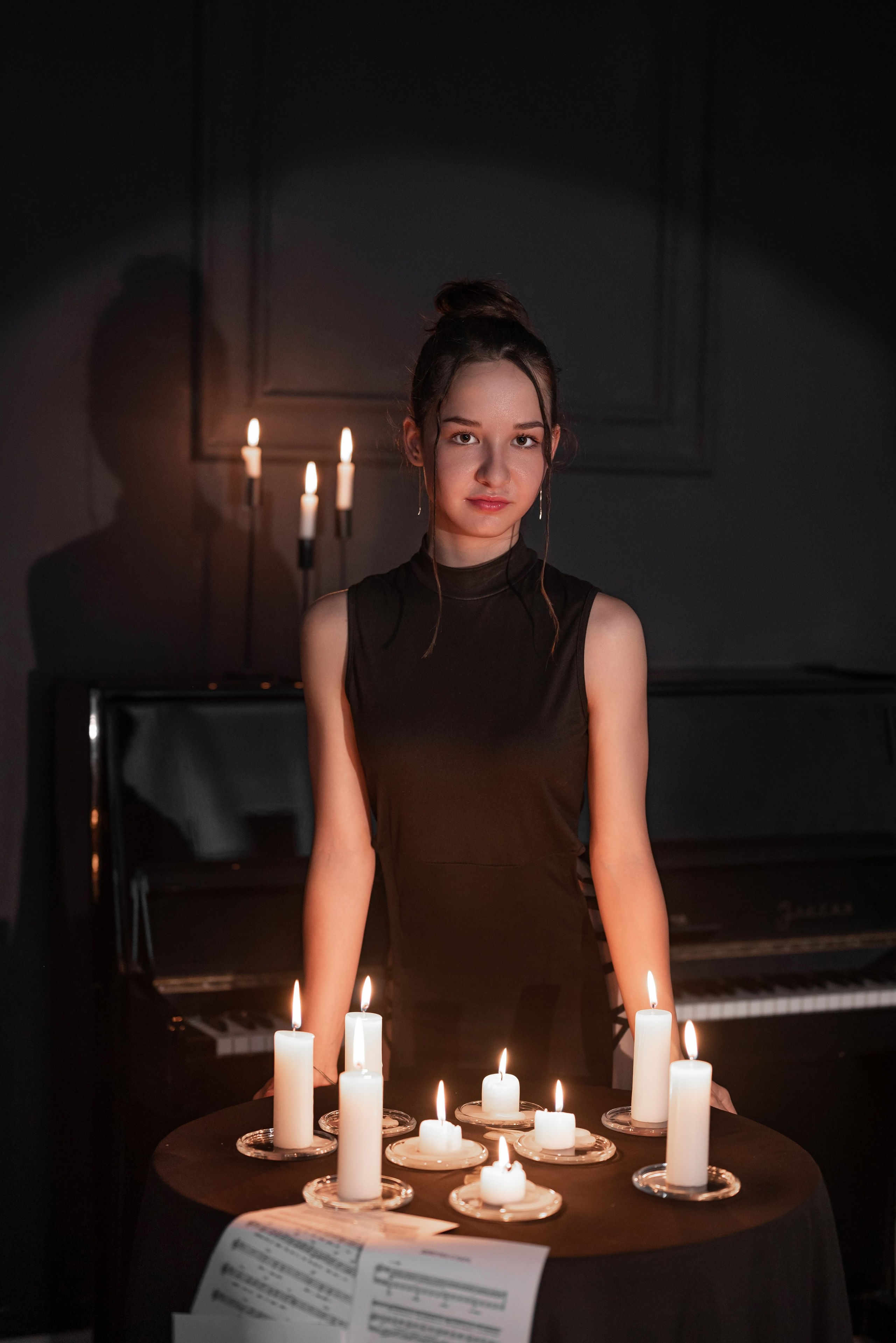 Фотопроект *Свечи и пианино*. Фотограф в городе Салават