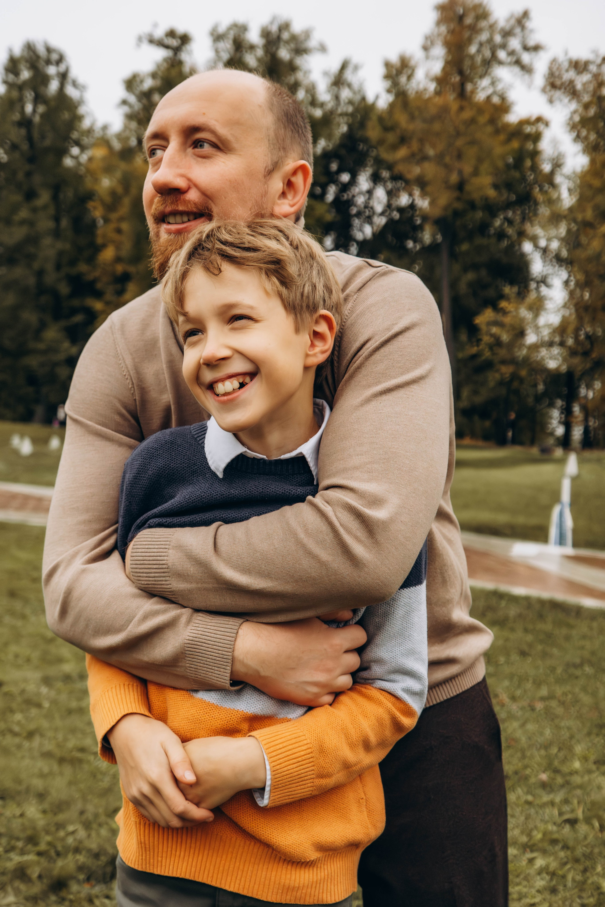 Осенняя семейная съемка в парке Царицыно. Фотограф Москва Валерия Веденина