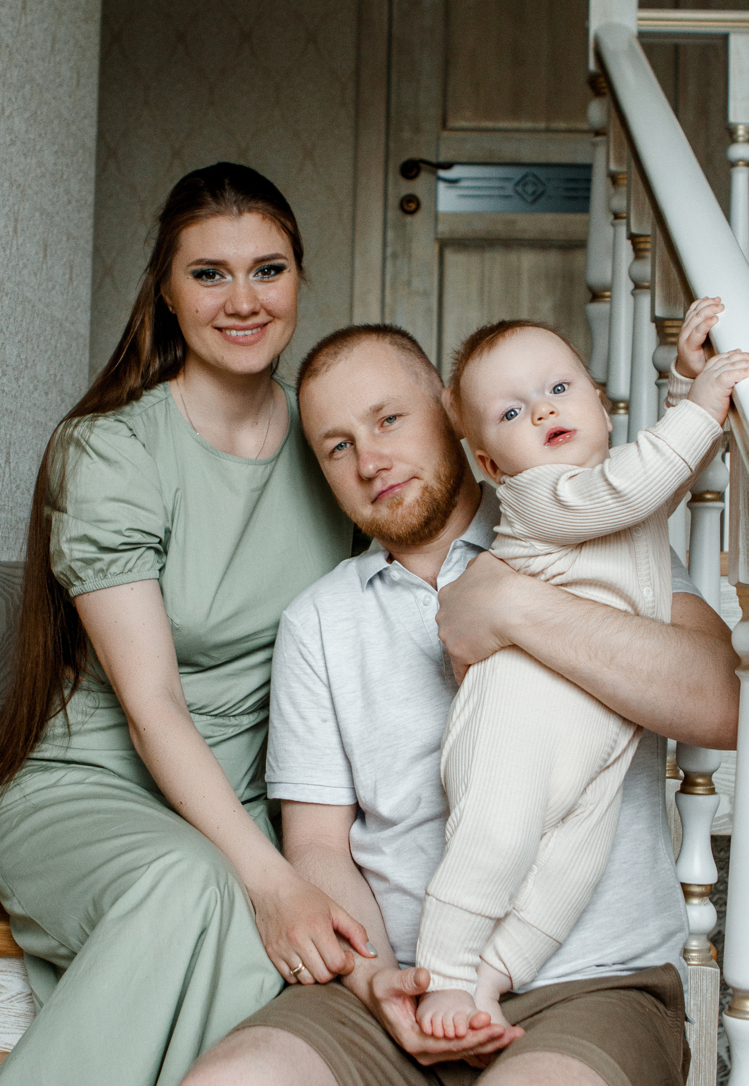 Семейная домашняя съёмка. Свадебный и семейный фотограф Ибрагимова Мария из Екатеринбурга