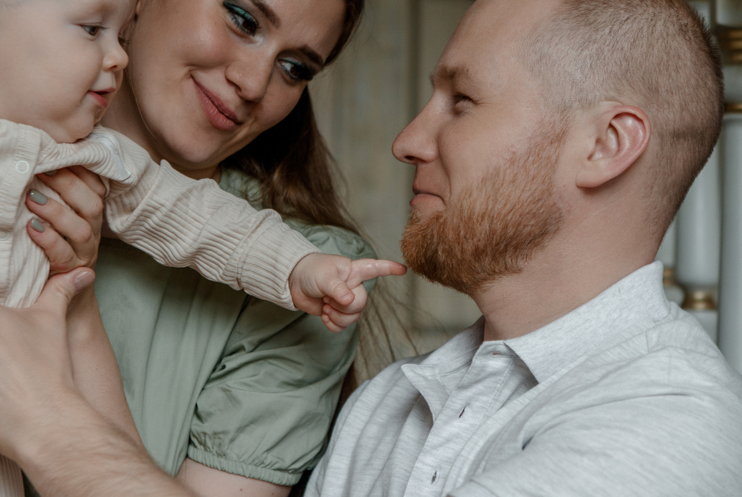 Семейная домашняя съёмка. Свадебный и семейный фотограф Ибрагимова Мария из Екатеринбурга