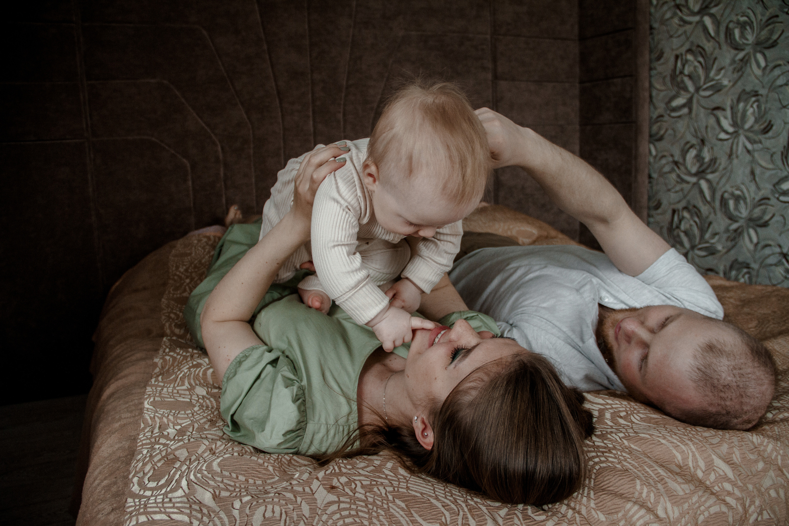 Семейная домашняя съёмка. Свадебный и семейный фотограф Ибрагимова Мария из Екатеринбурга