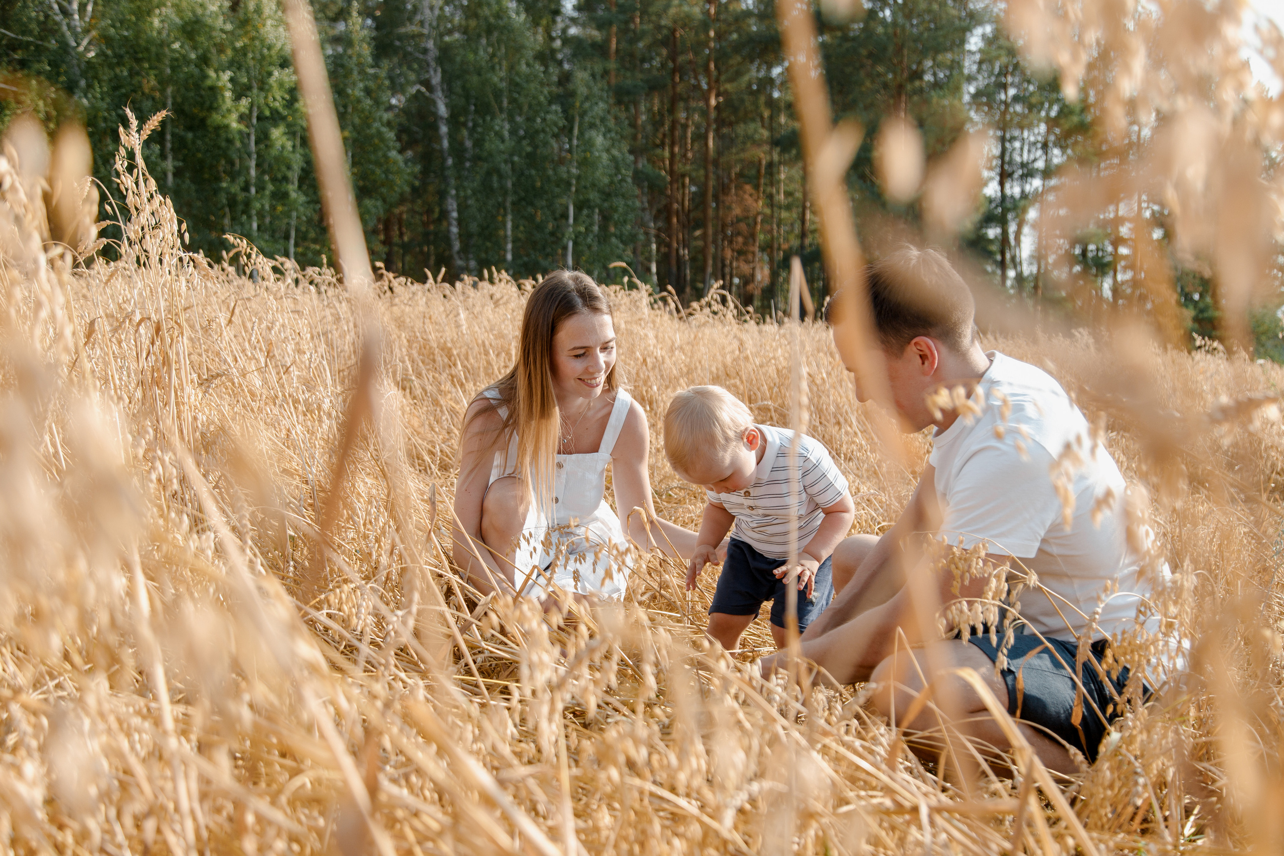 Семейная прогулка. Свадебный и семейный фотограф Ибрагимова Мария из Екатеринбурга