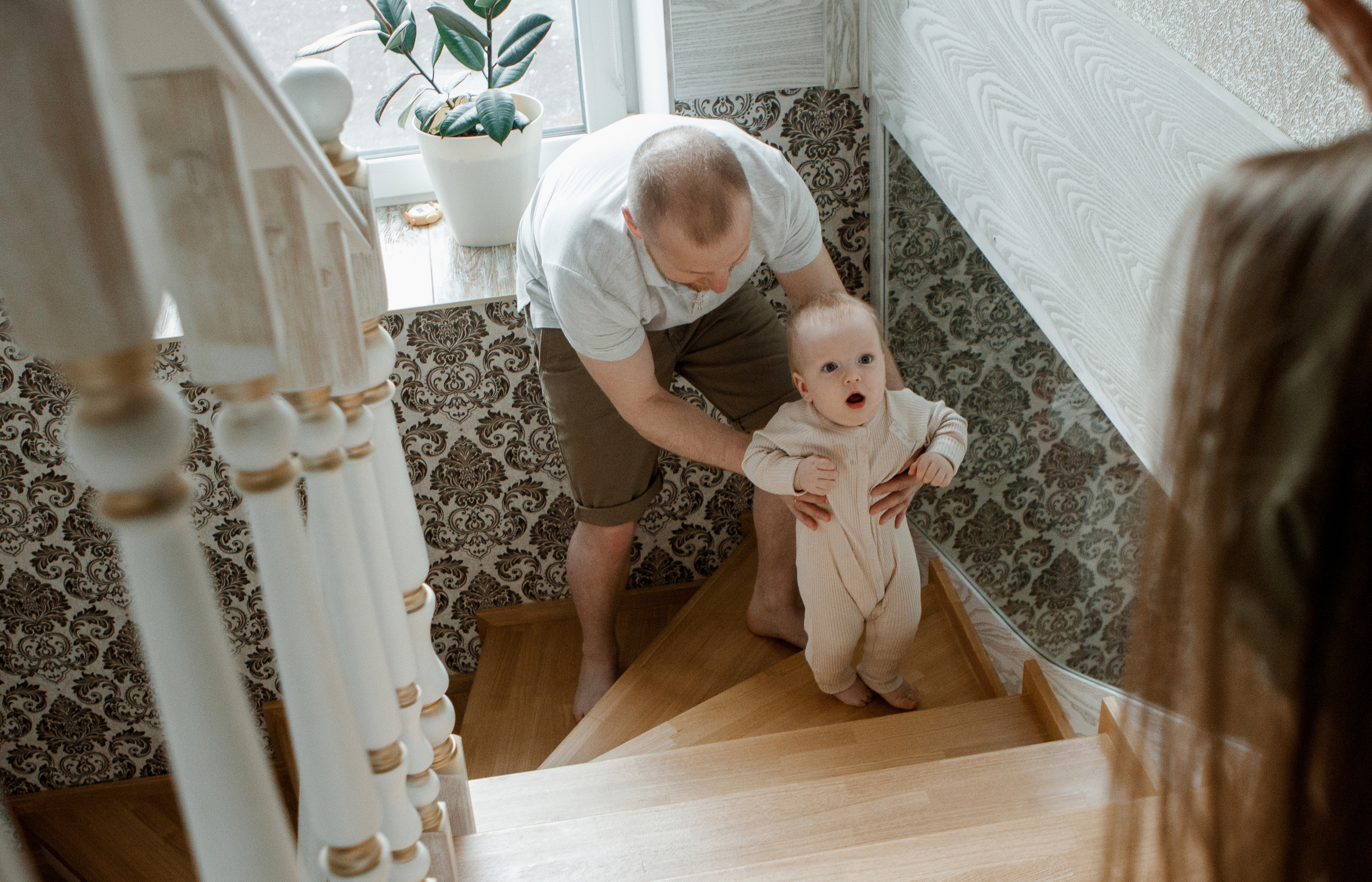 Семейная домашняя съёмка. Свадебный и семейный фотограф Ибрагимова Мария из Екатеринбурга