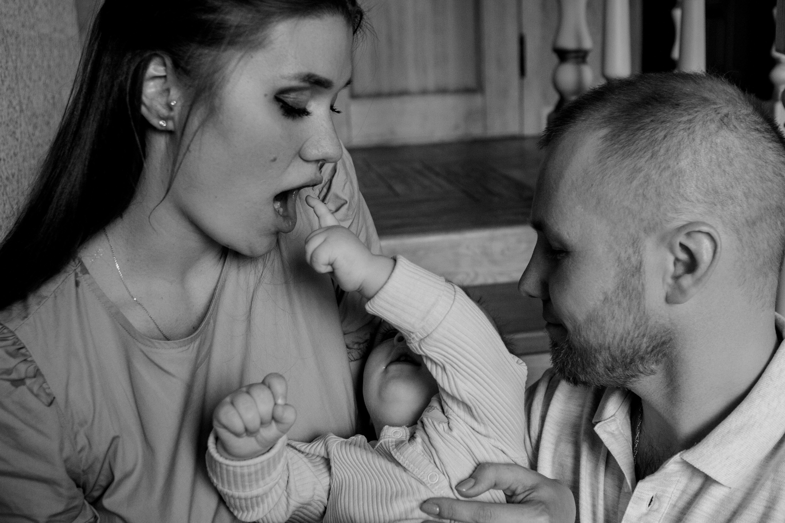 Семейная домашняя съёмка. Свадебный и семейный фотограф Ибрагимова Мария из Екатеринбурга