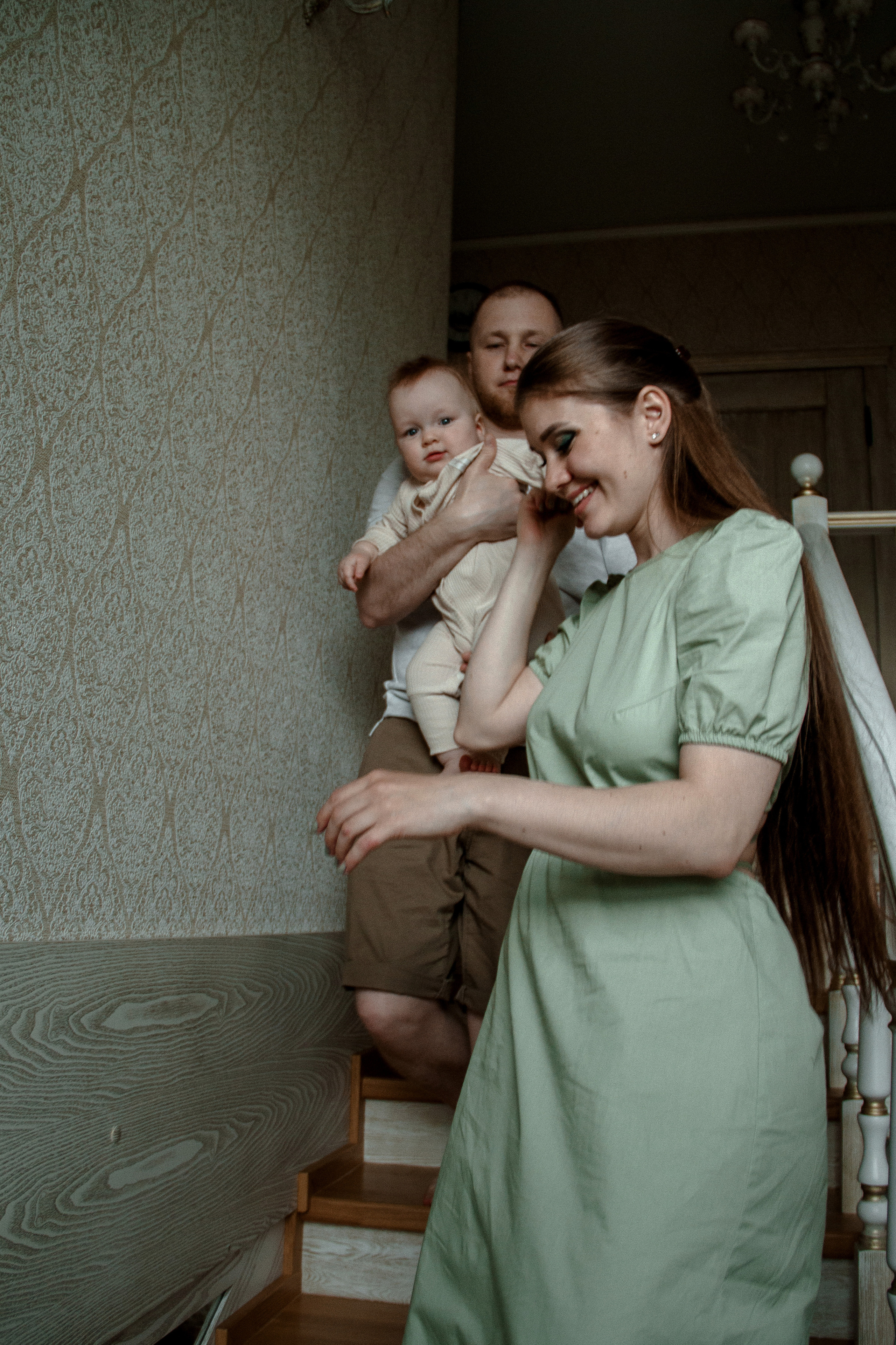 Семейная домашняя съёмка. Свадебный и семейный фотограф Ибрагимова Мария из Екатеринбурга