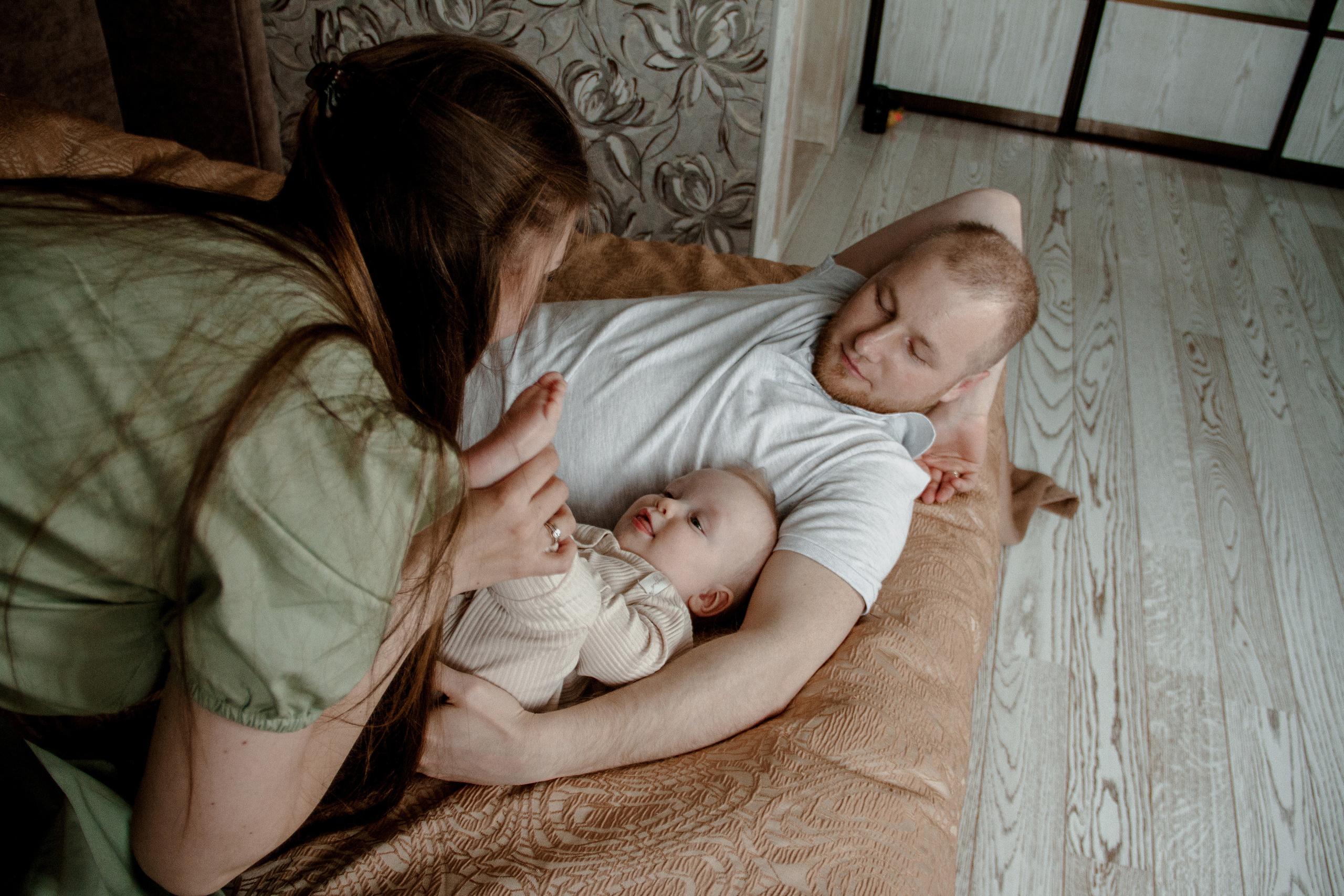 Семейная домашняя съёмка. Свадебный и семейный фотограф Ибрагимова Мария из Екатеринбурга