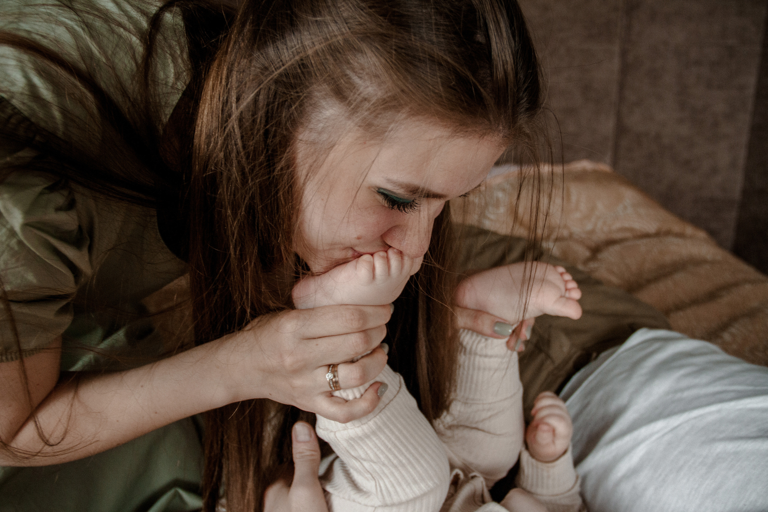Семейная домашняя съёмка. Свадебный и семейный фотограф Ибрагимова Мария из Екатеринбурга