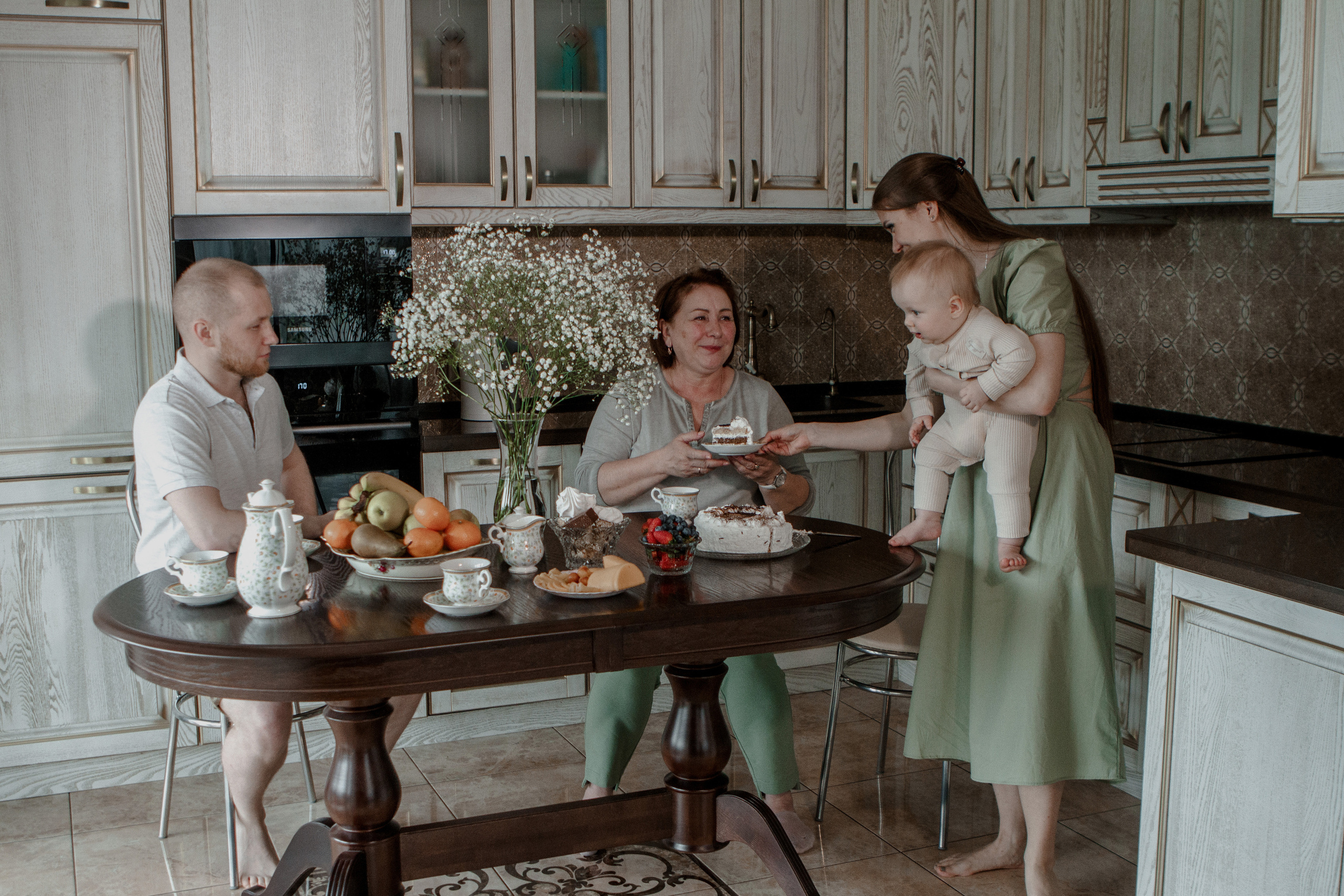 Семейная домашняя съёмка. Свадебный и семейный фотограф Ибрагимова Мария из Екатеринбурга