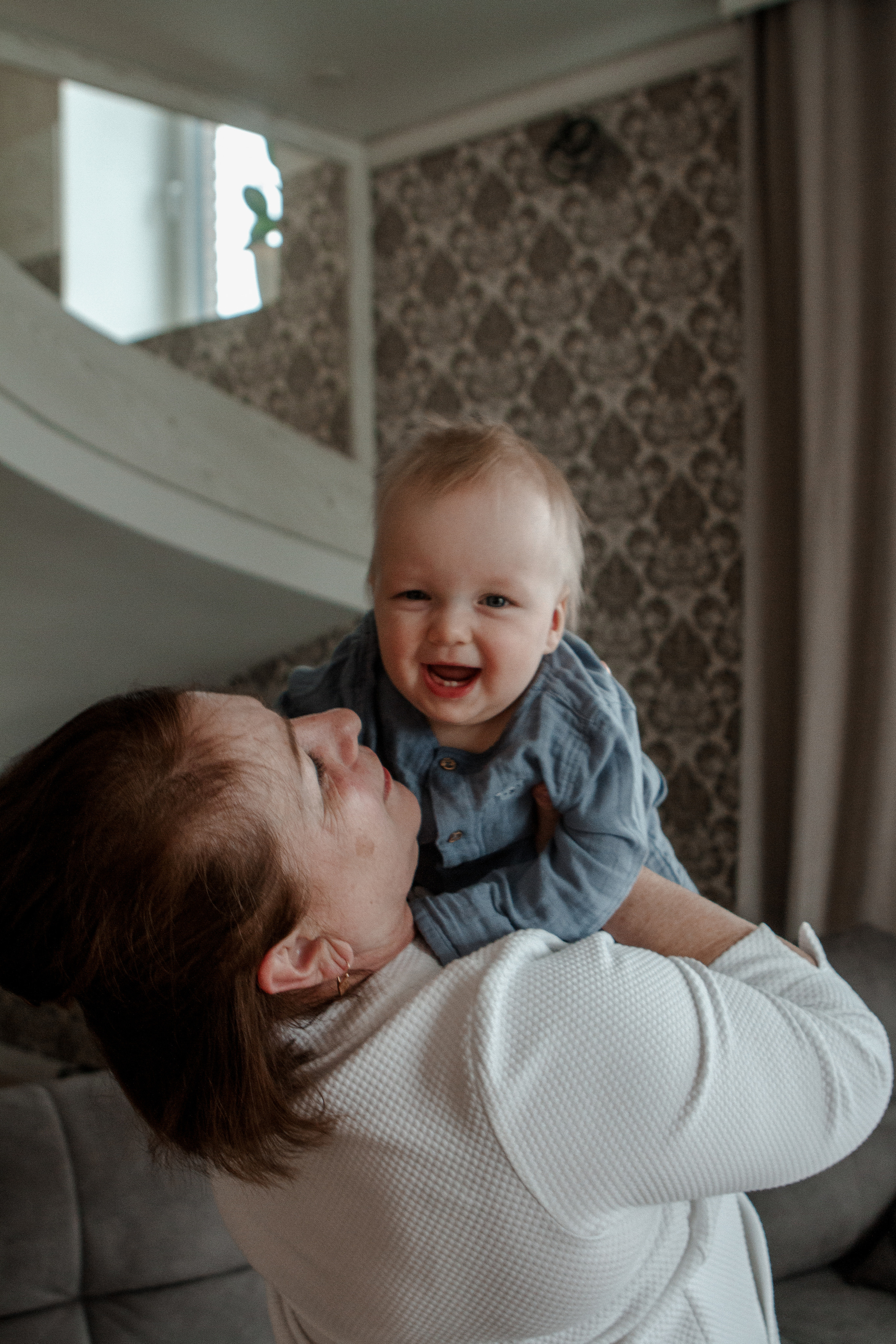 Семейная домашняя съёмка. Свадебный и семейный фотограф Ибрагимова Мария из Екатеринбурга