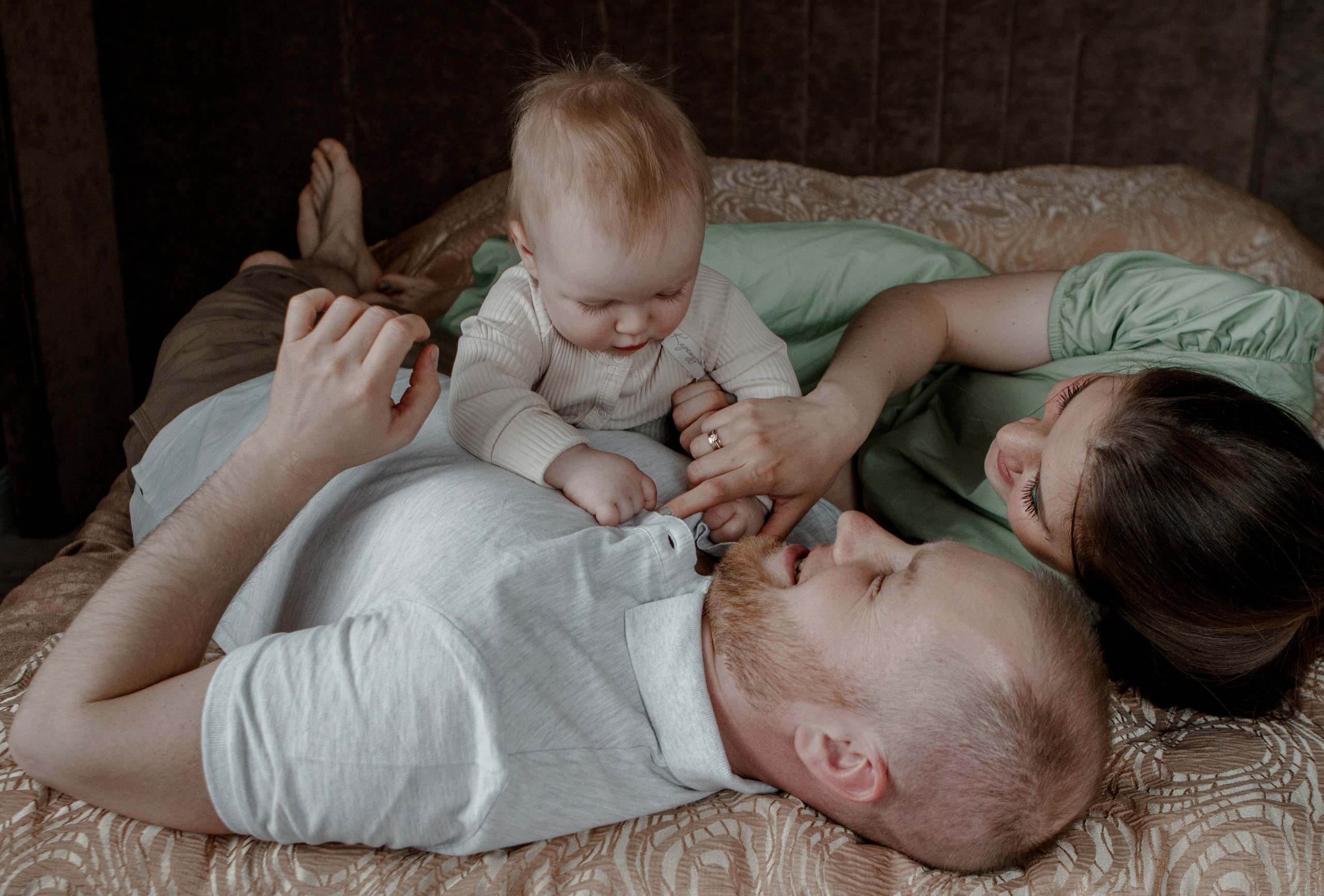 Семейная домашняя съёмка. Свадебный и семейный фотограф Ибрагимова Мария из Екатеринбурга