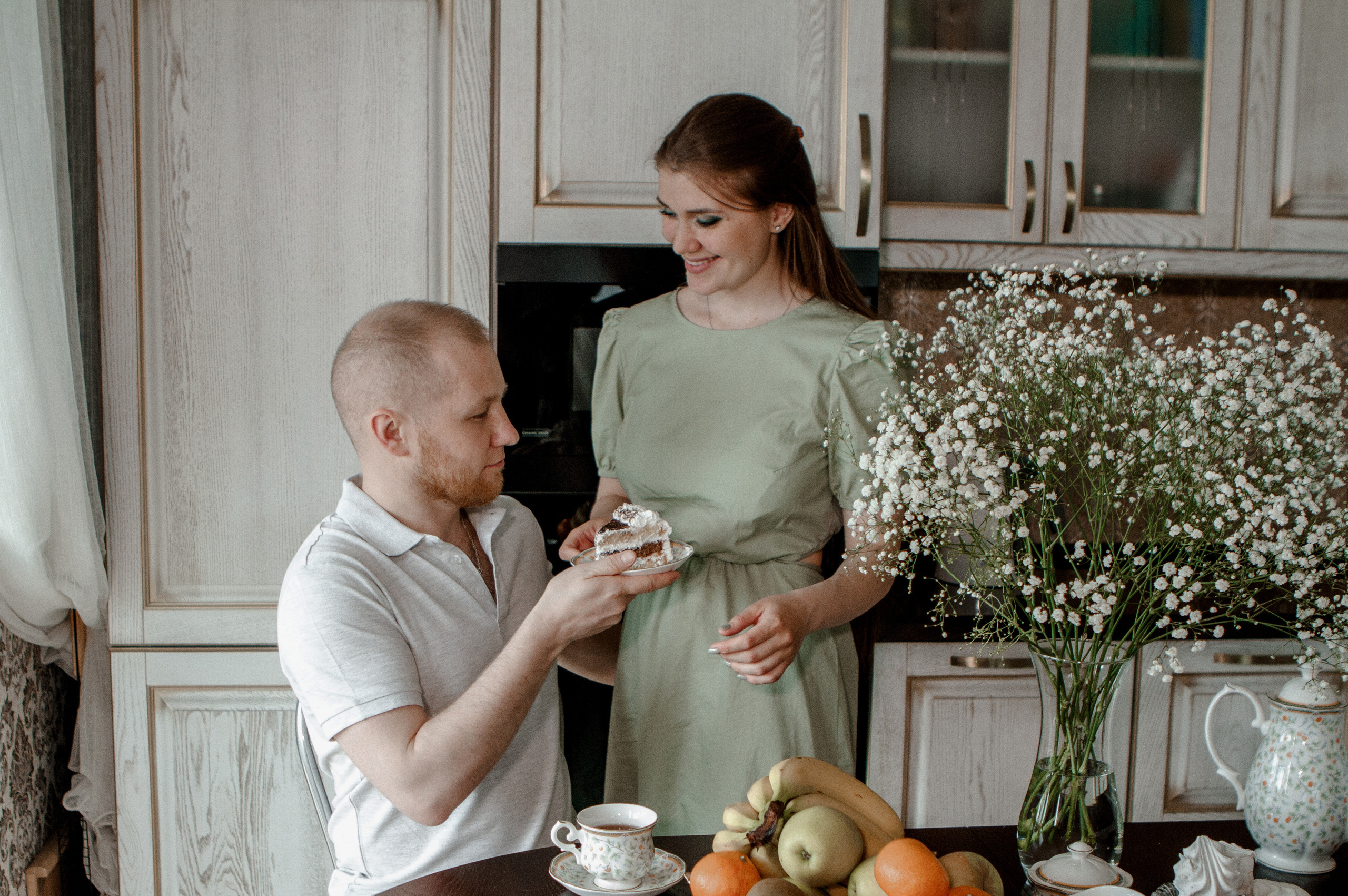 Семейная домашняя съёмка. Свадебный и семейный фотограф Ибрагимова Мария из Екатеринбурга