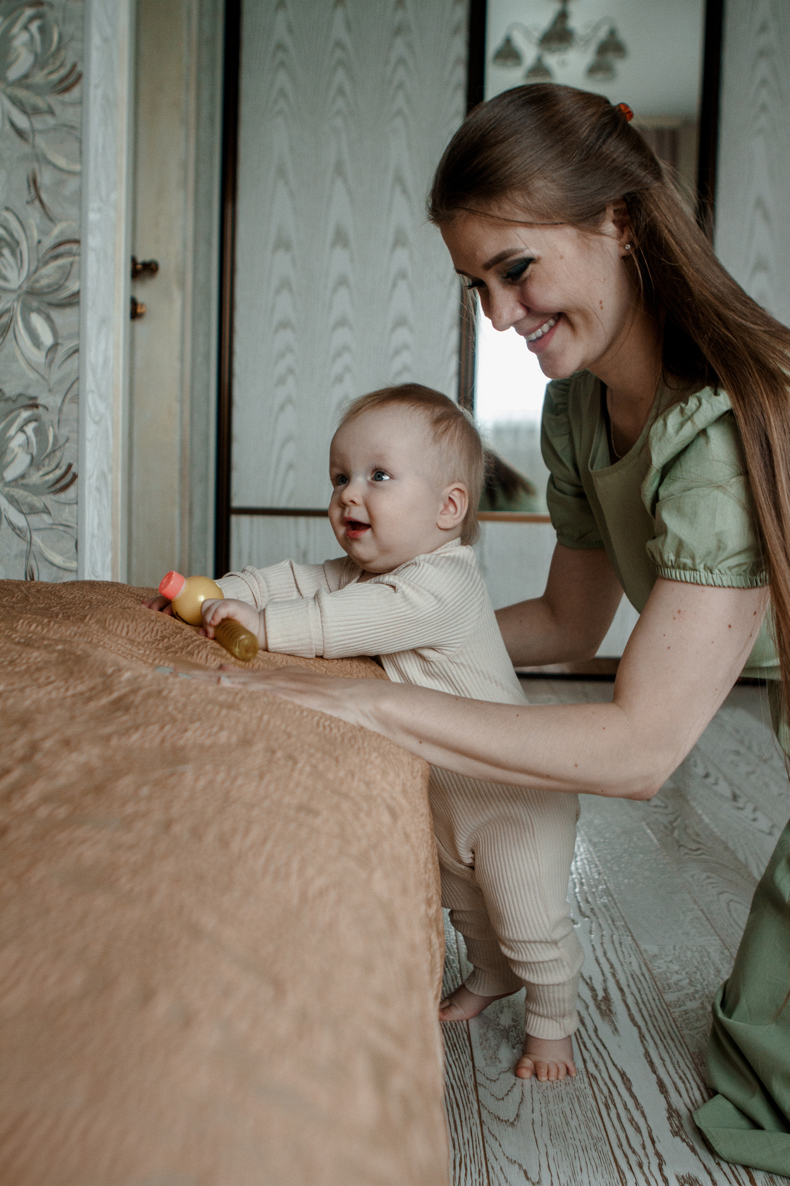 Семейная домашняя съёмка. Свадебный и семейный фотограф Ибрагимова Мария из Екатеринбурга