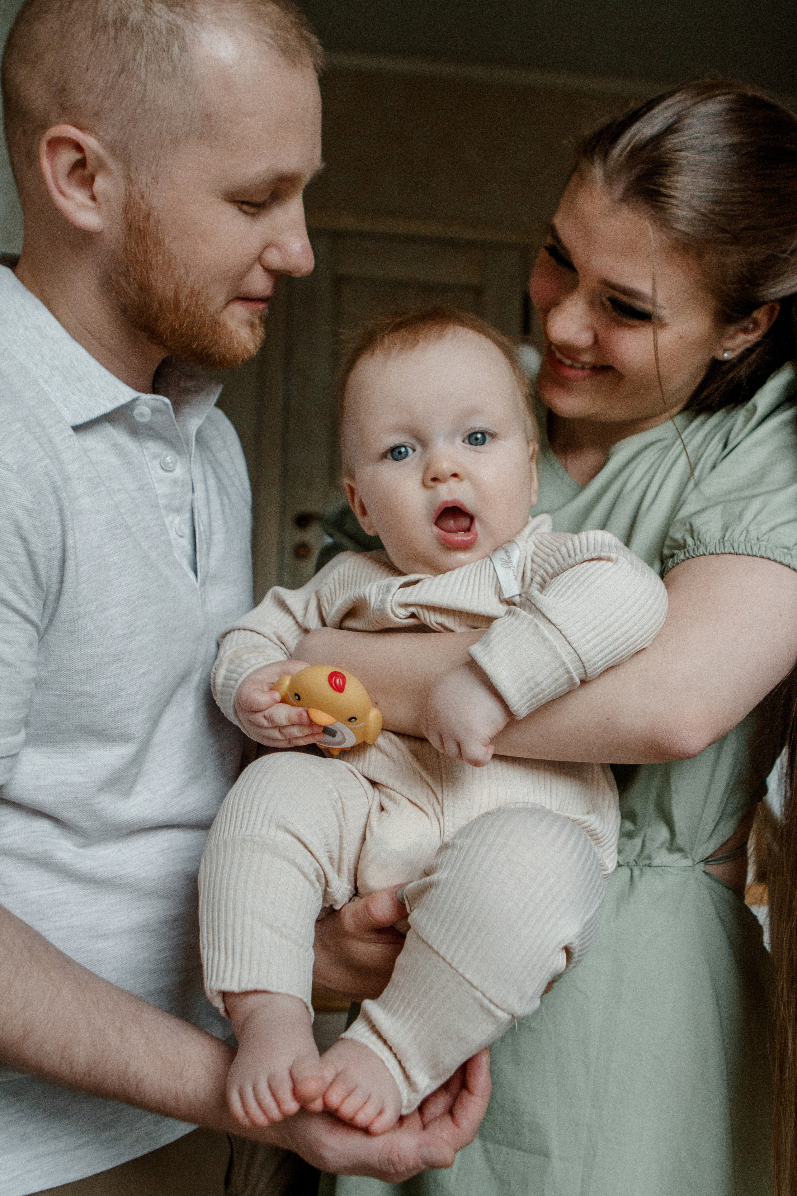 Семейная домашняя съёмка. Свадебный и семейный фотограф Ибрагимова Мария из Екатеринбурга
