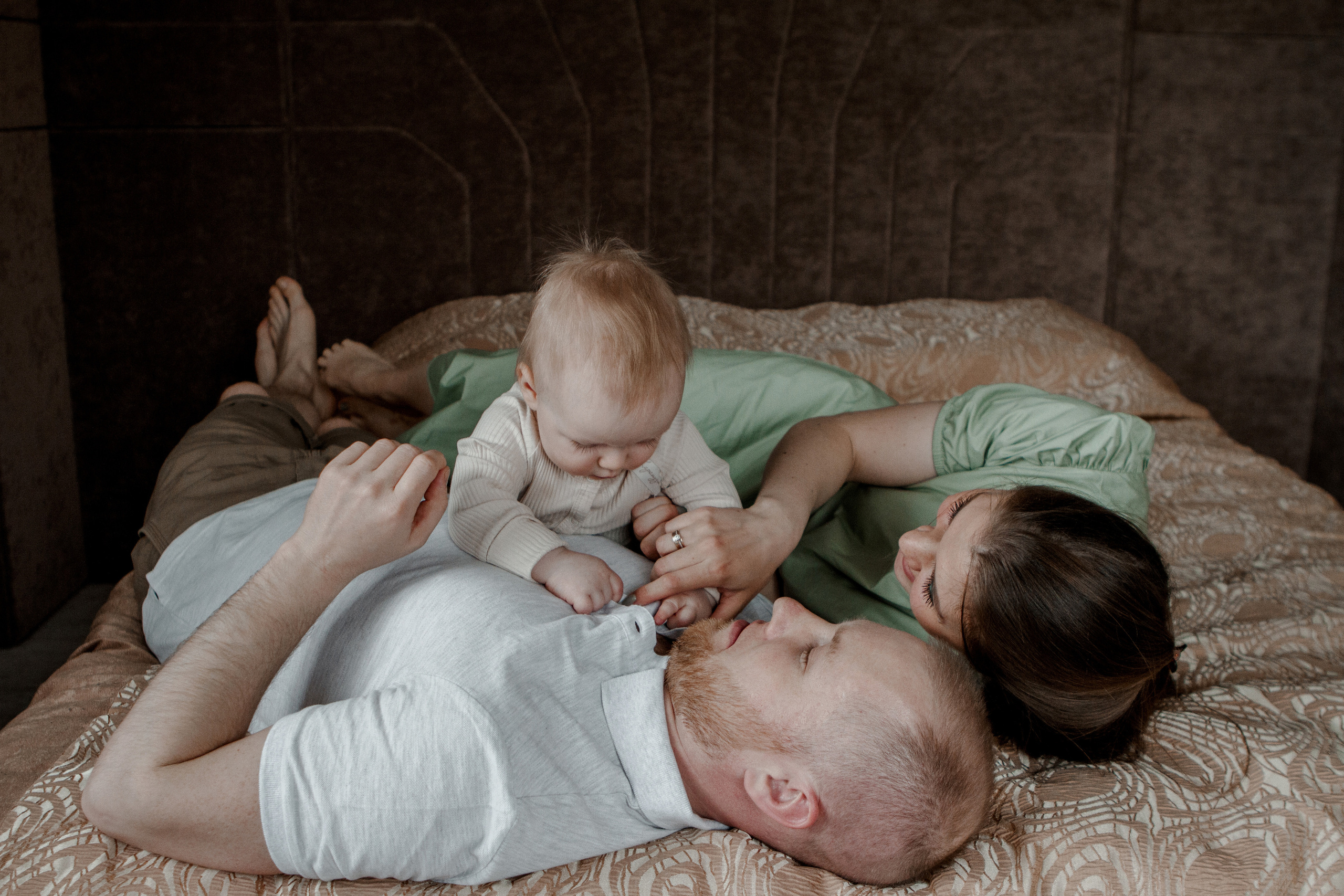 Семейная домашняя съёмка. Свадебный и семейный фотограф Ибрагимова Мария из Екатеринбурга