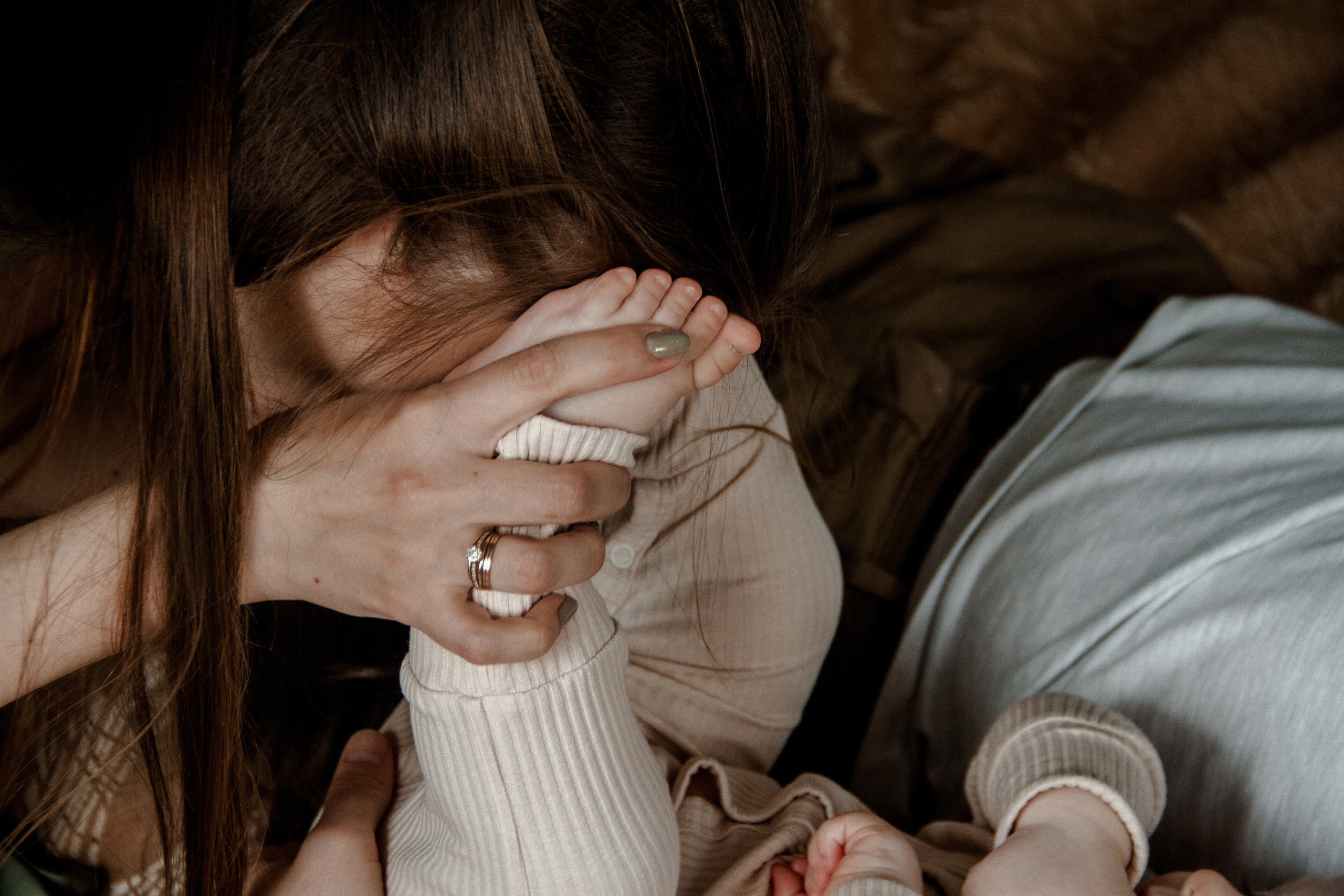 Семейная домашняя съёмка. Свадебный и семейный фотограф Ибрагимова Мария из Екатеринбурга