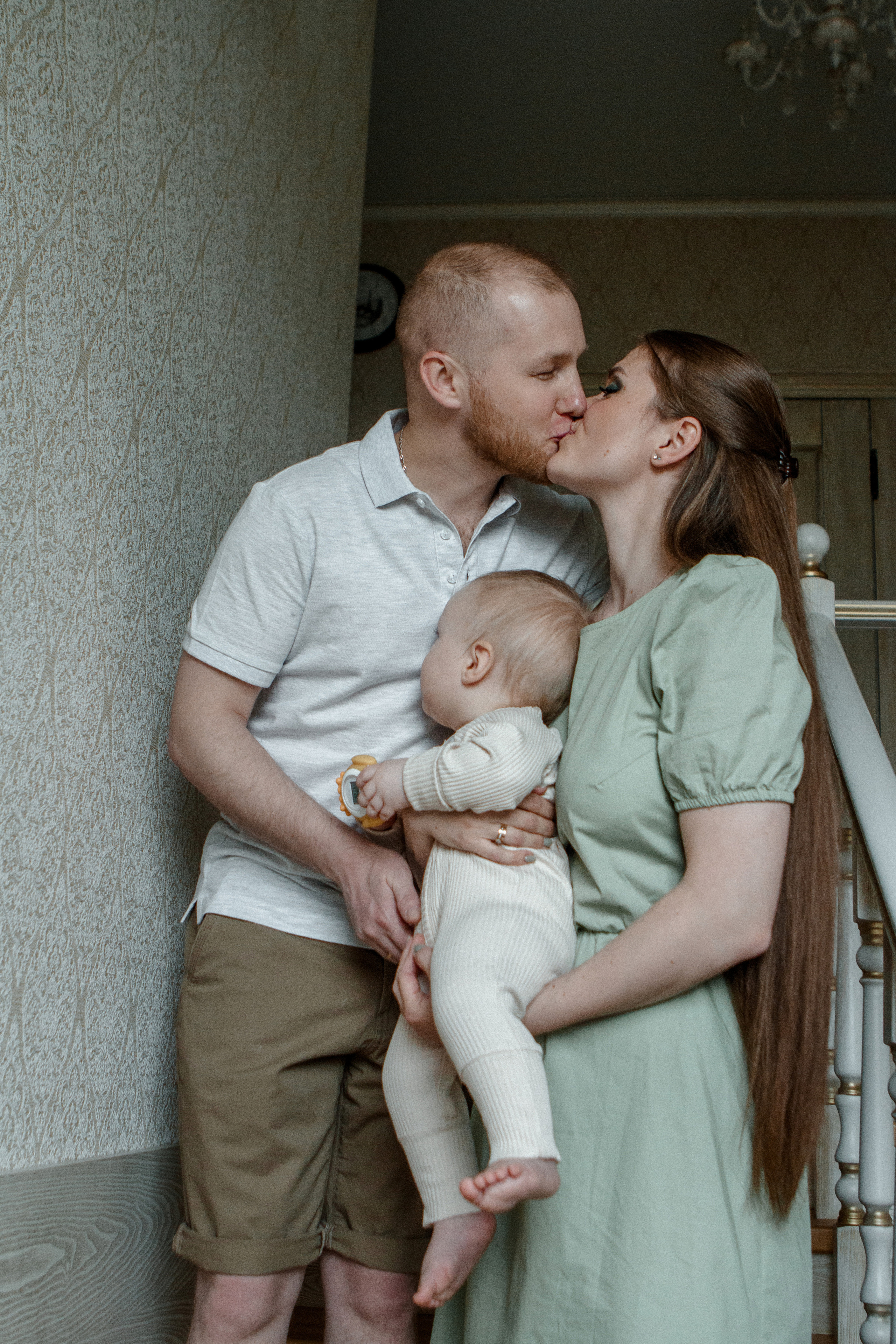 Семейная домашняя съёмка. Свадебный и семейный фотограф Ибрагимова Мария из Екатеринбурга