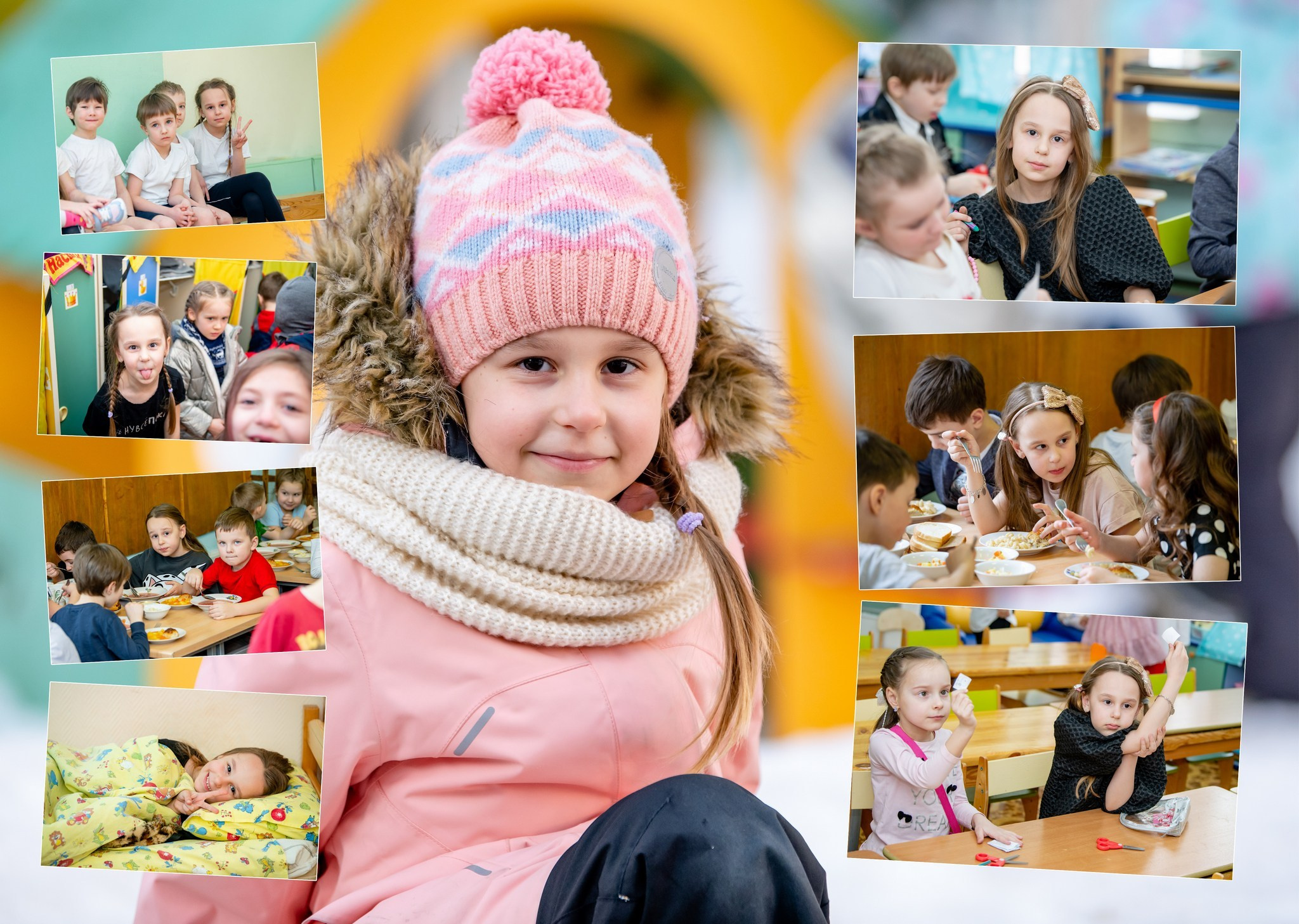 Альбом Стандарт А4 5 разворотов для детского сада. Профессиональная репортажная фотосъёмка, создание выпускных альбомов