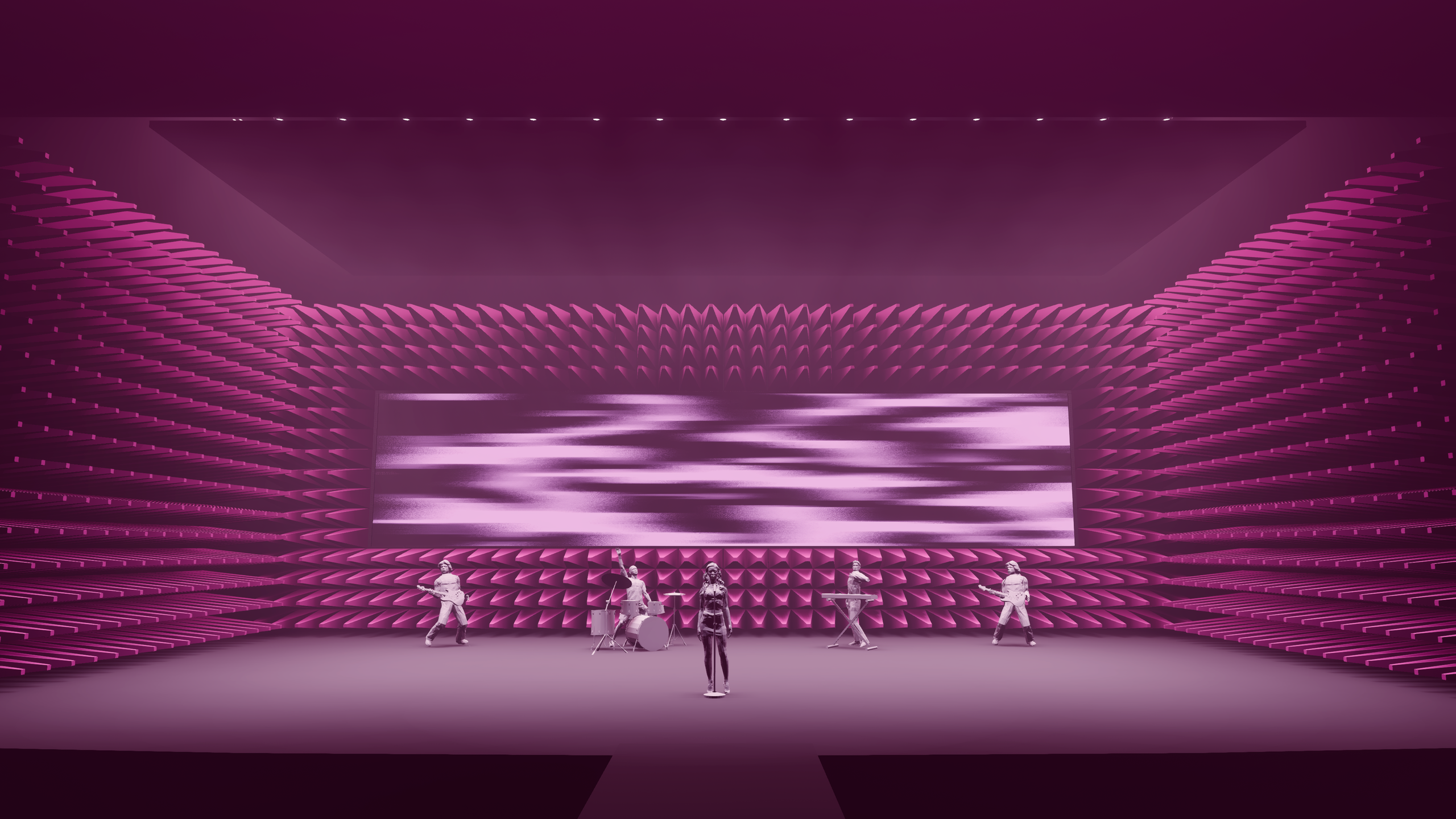 SOUNDPROOF STAGE. OOPS