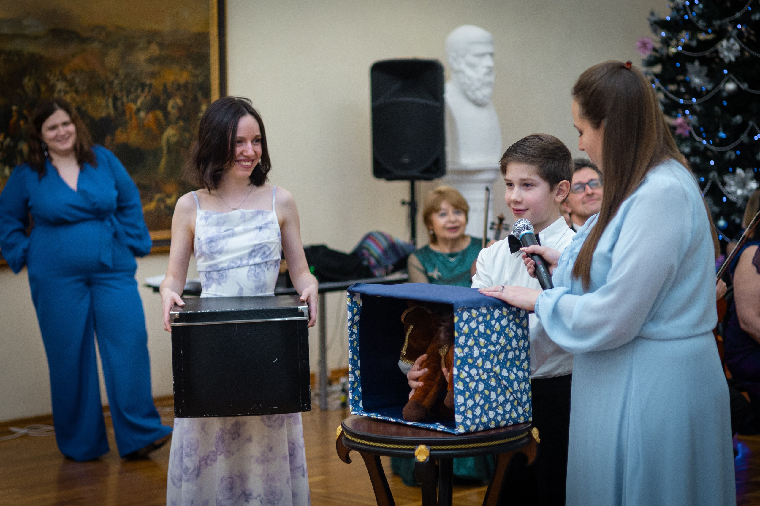 Новогодний бал в музее А. П. Чехова. Фотограф Наталья Матвеева