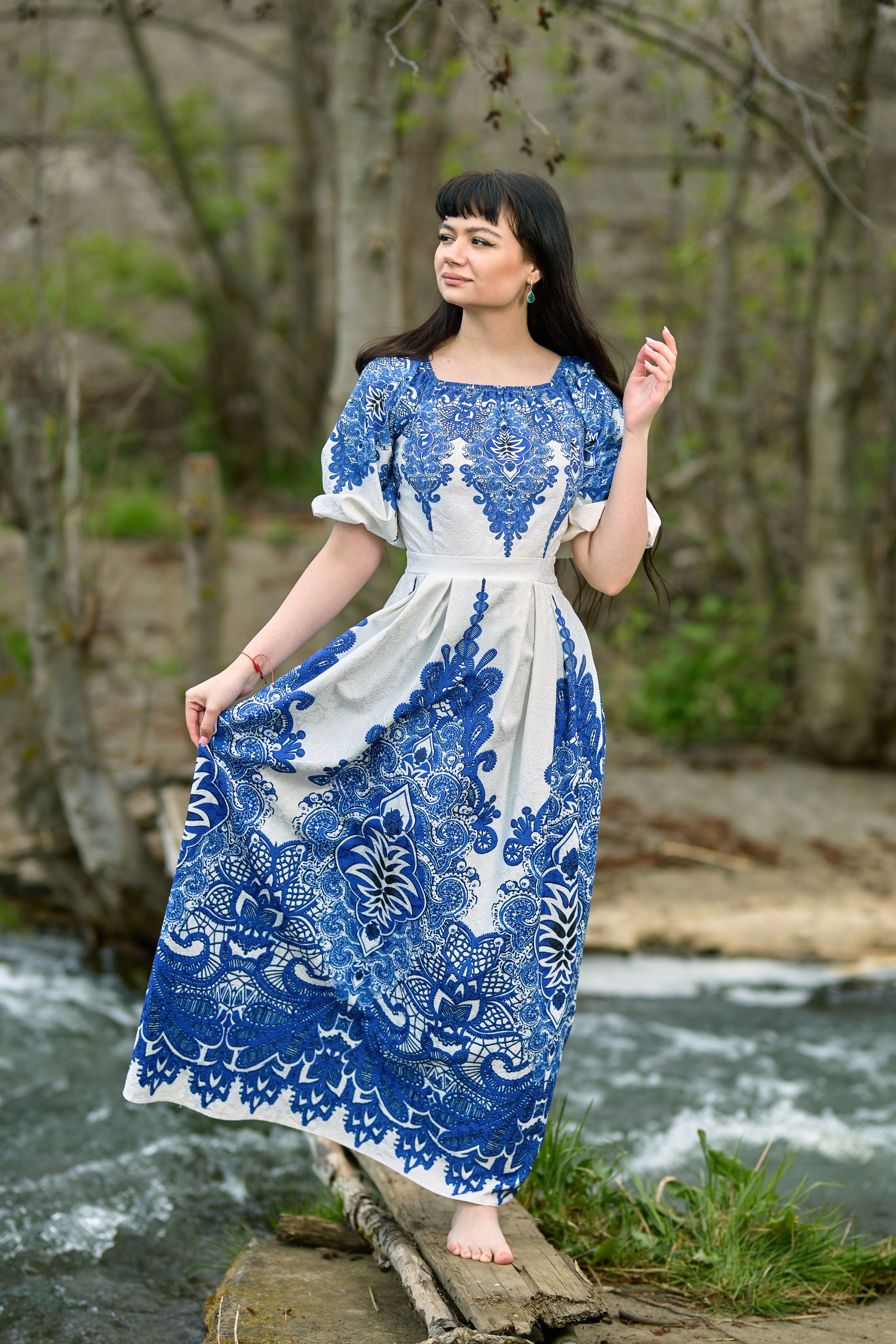 фотосессия, девушка на водопаде в торхлово, чебоксары