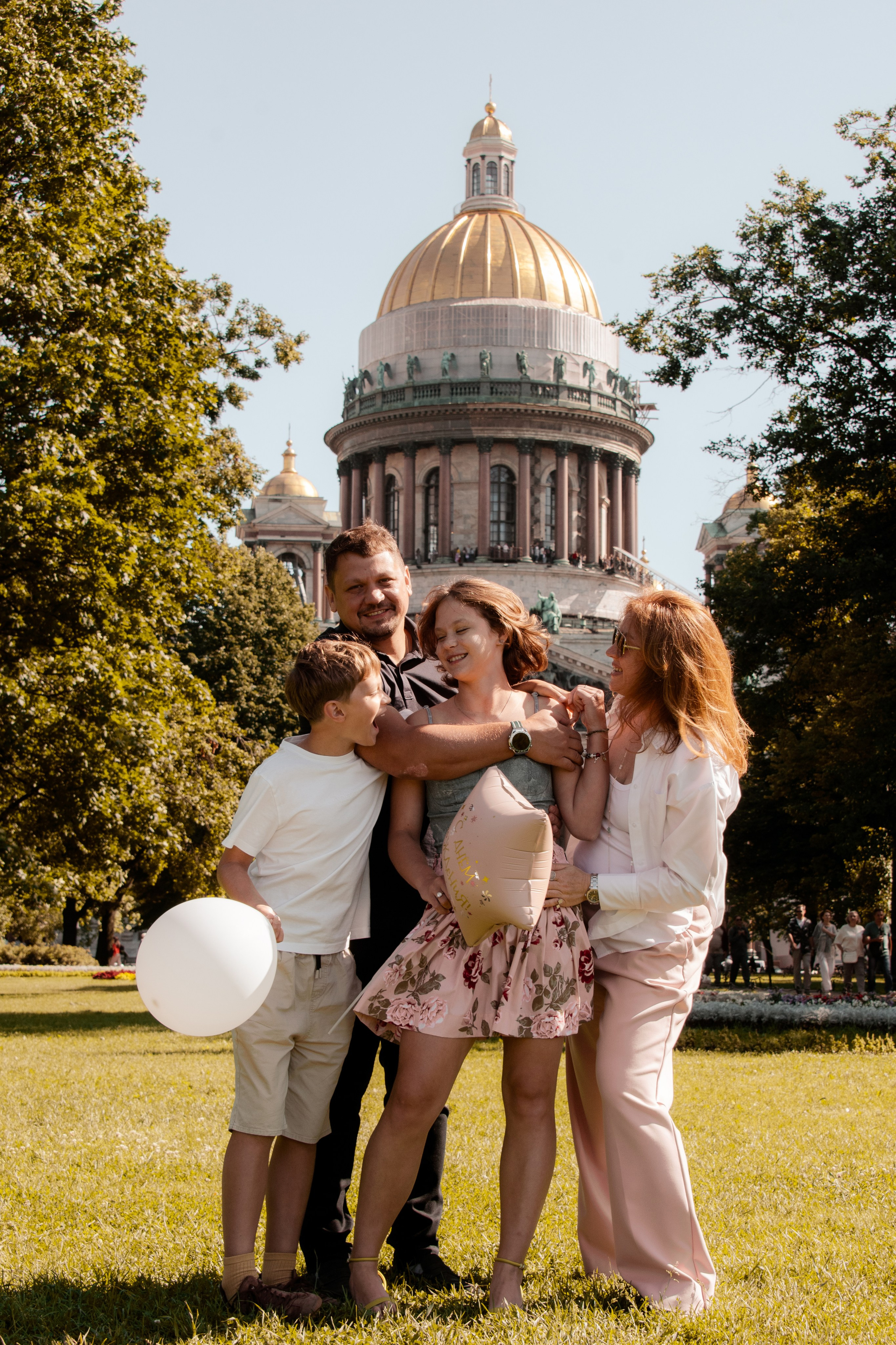 День Рождения Полины и ее семья. Фотограф в Санкт-Петербурге Ксения Яковчук