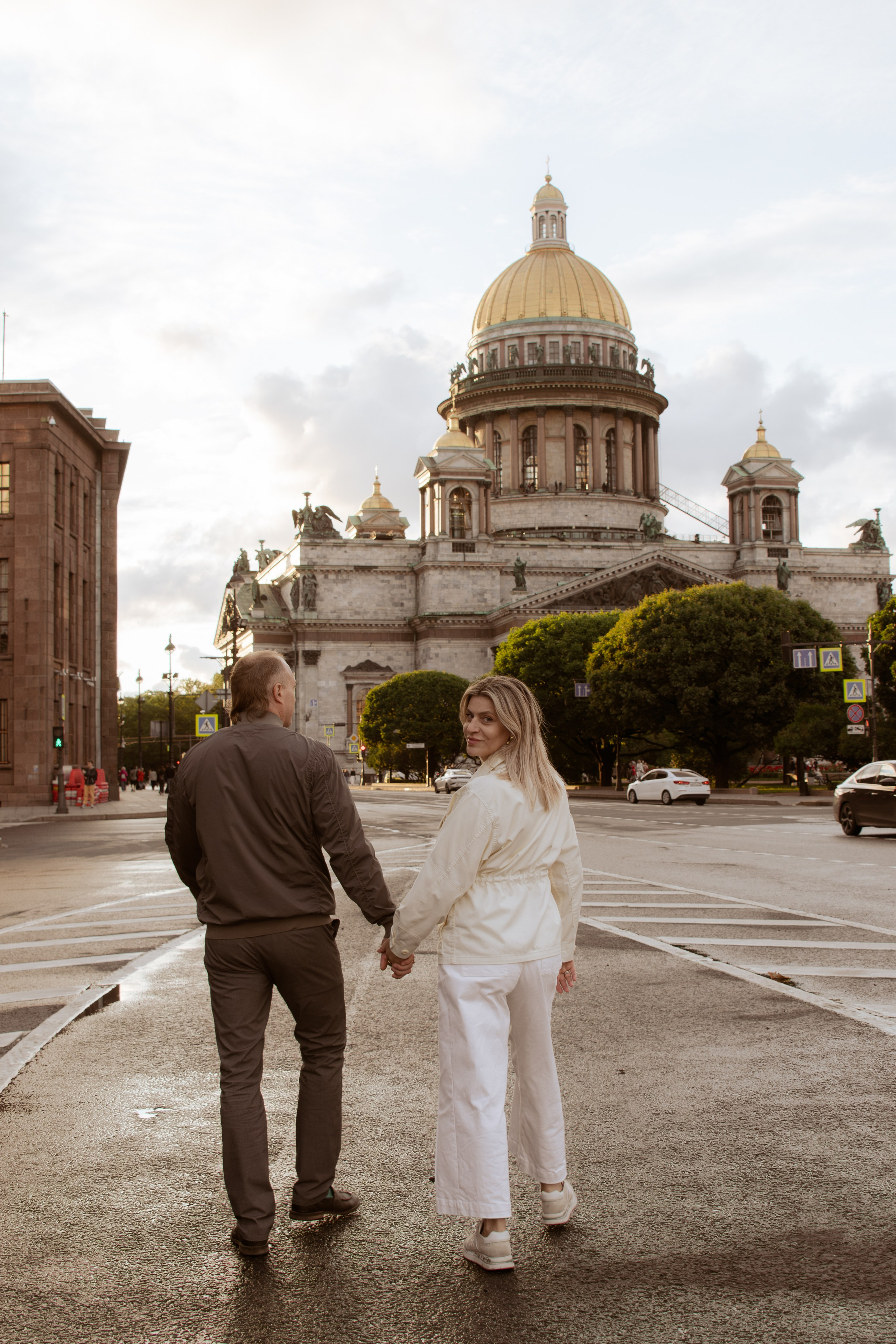 Фотопрогулка гостей из Минска. Фотограф в Санкт-Петербурге Ксения Яковчук