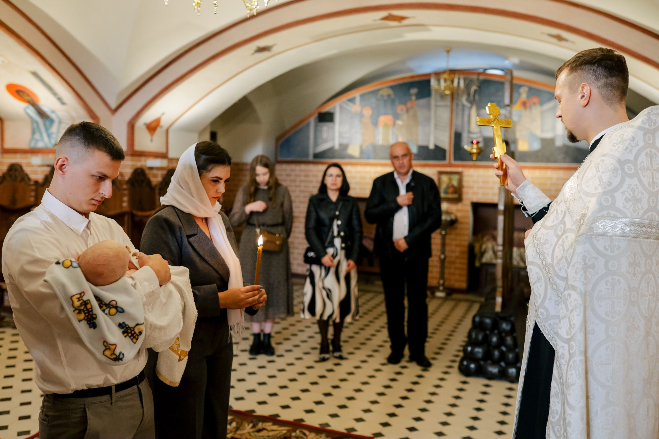 Крещение Адриана. Свадебный и семейный фотограф в Варшаве