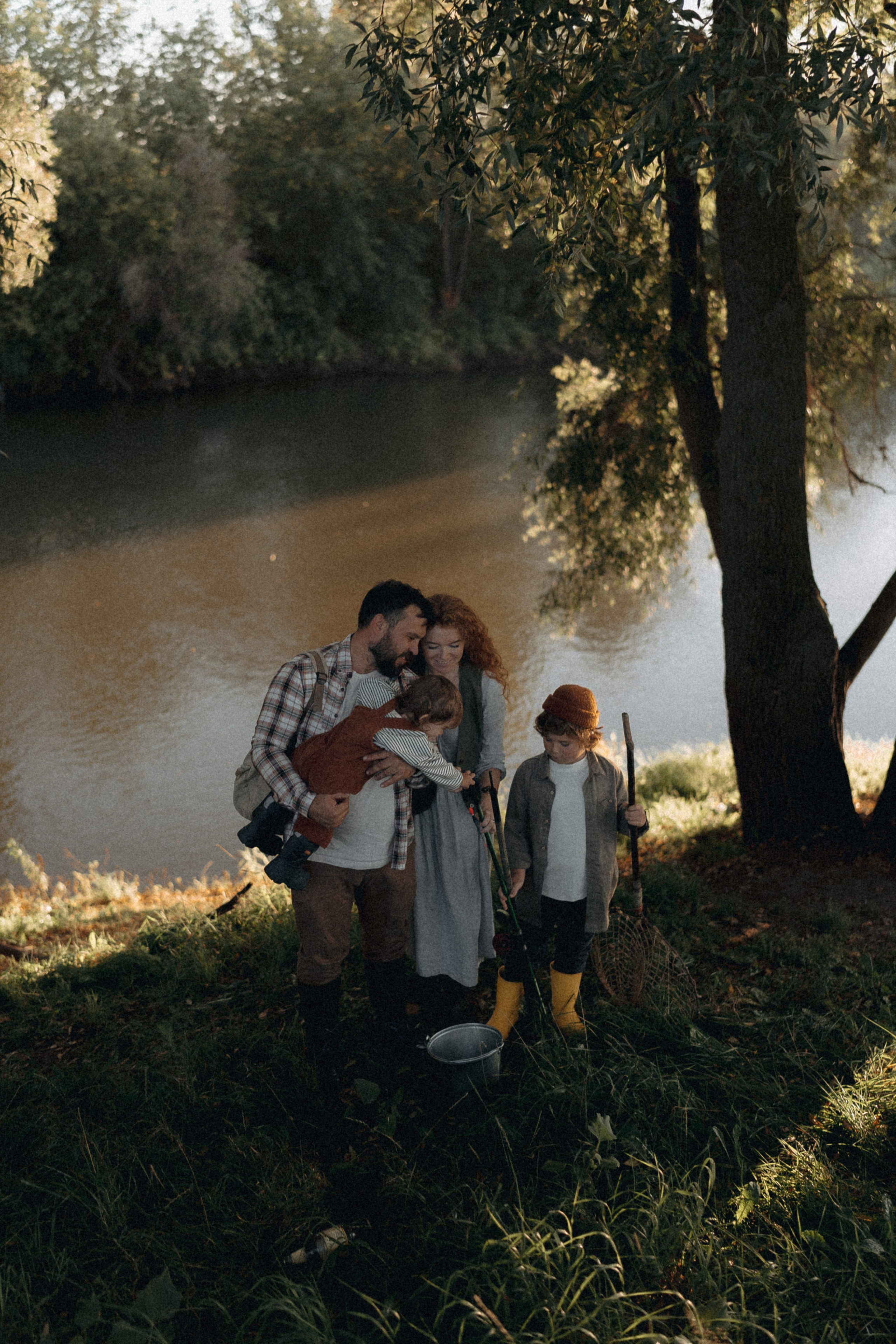 На рыбалке. Семейный и домашний фотограф в Уфе Ирина Гарасюта